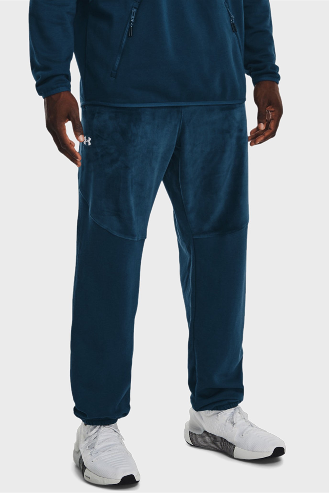 Мужские синие спортивные брюки UA Journey Fleece Jogger 1