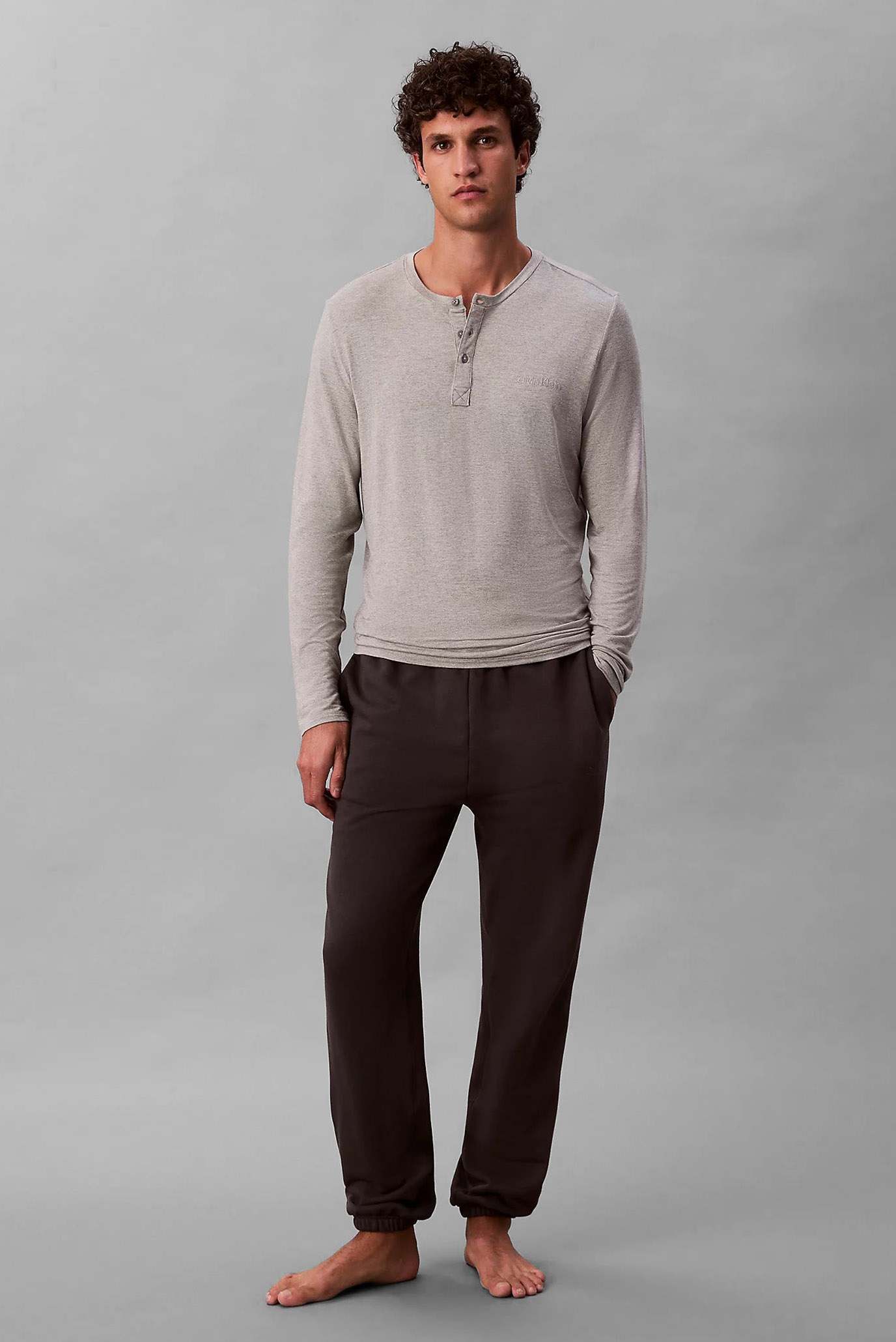 Лонгслив MODAL L S HENLEY 2