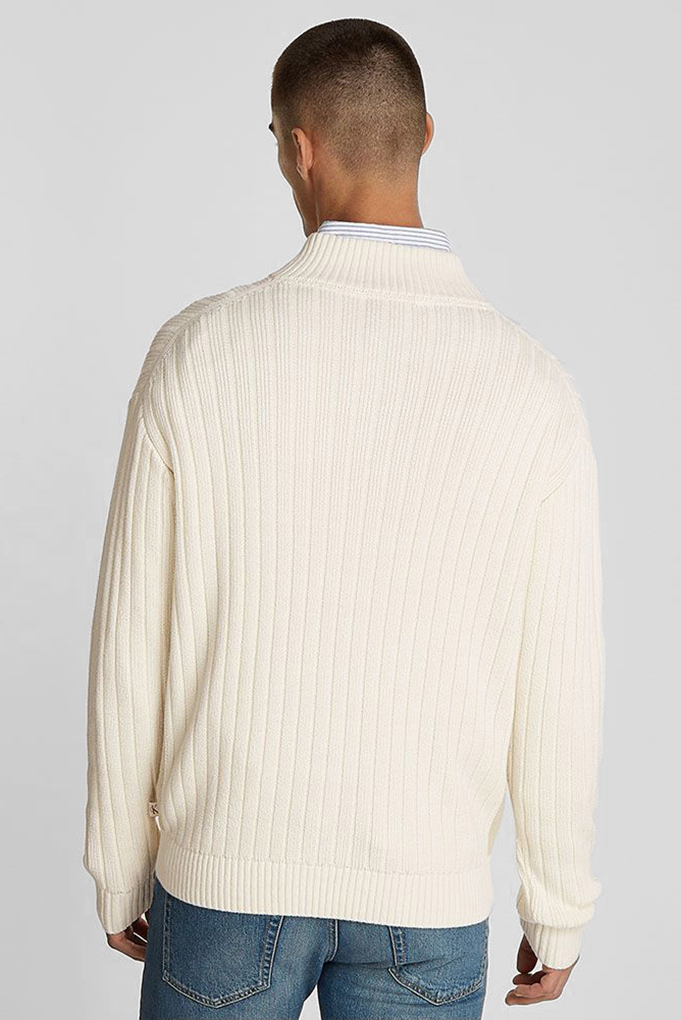 Свитер LINEAR HALF ZIP SWEATER 2