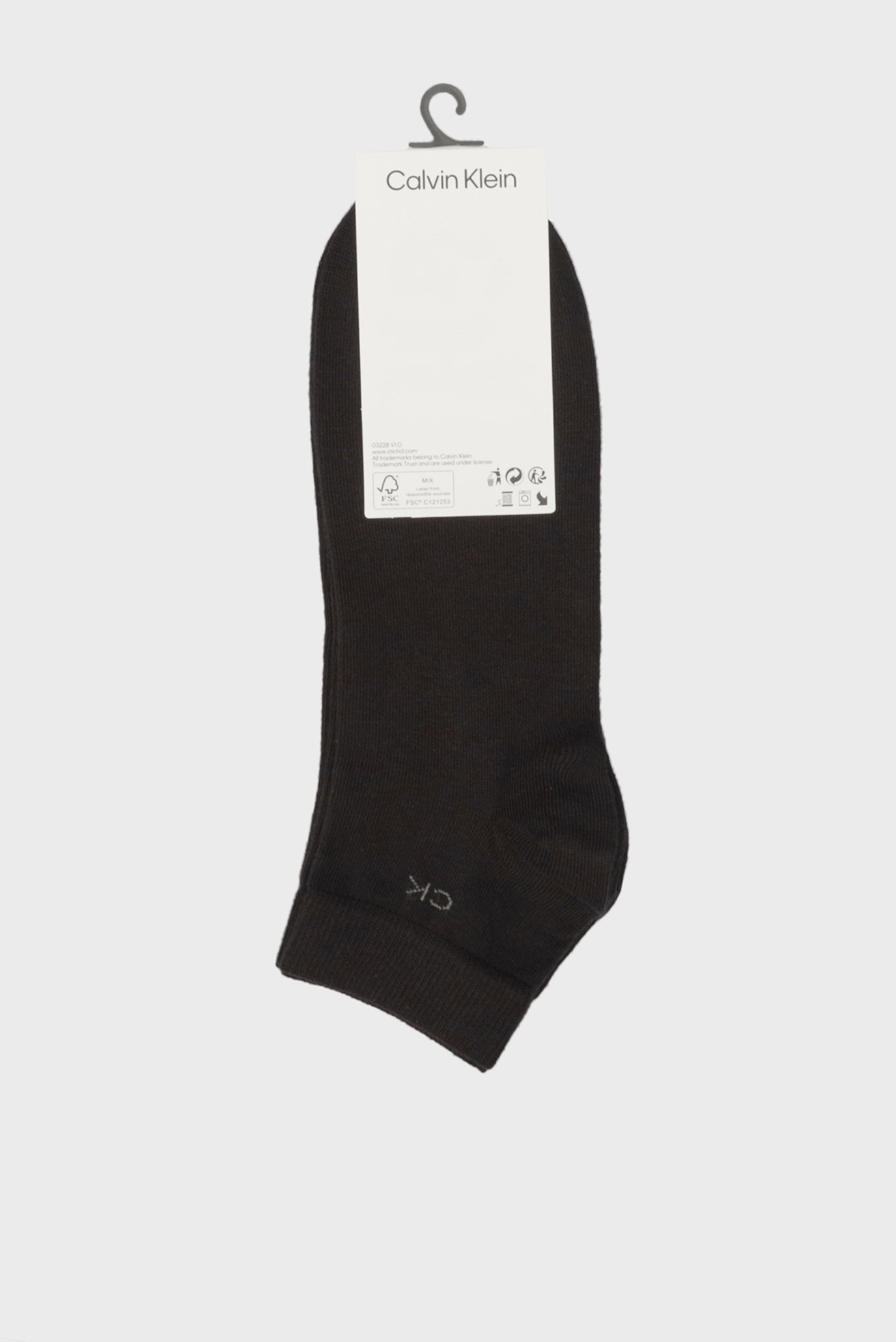 Носки CK MEN QUARTER 2PCalvin Klein Носки CK MEN QUARTER 2P 5