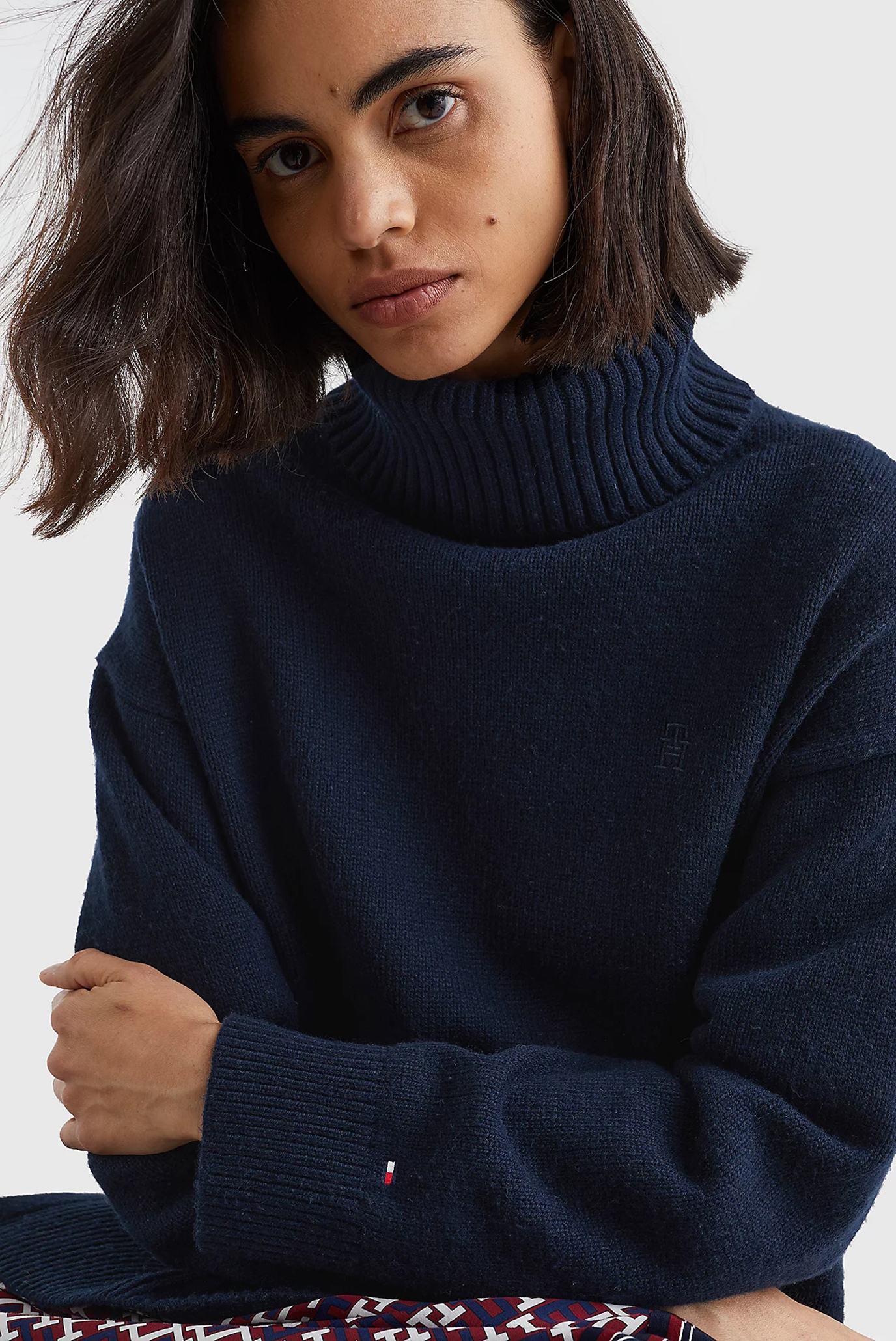 Гольф WOOL BLEND ROLL-NK SWEATER 10