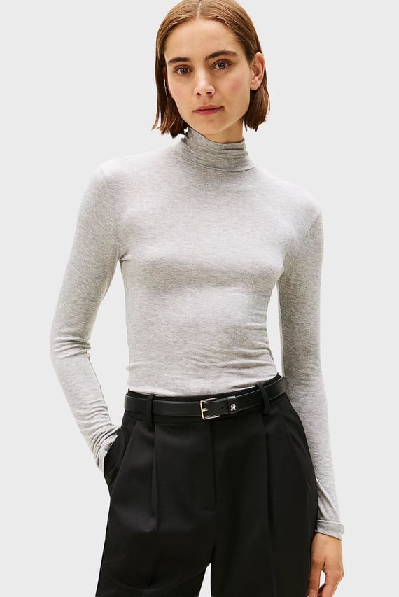 Гольф SLIM SOFT ROLL-NK LS TEE Tommy Hilfiger