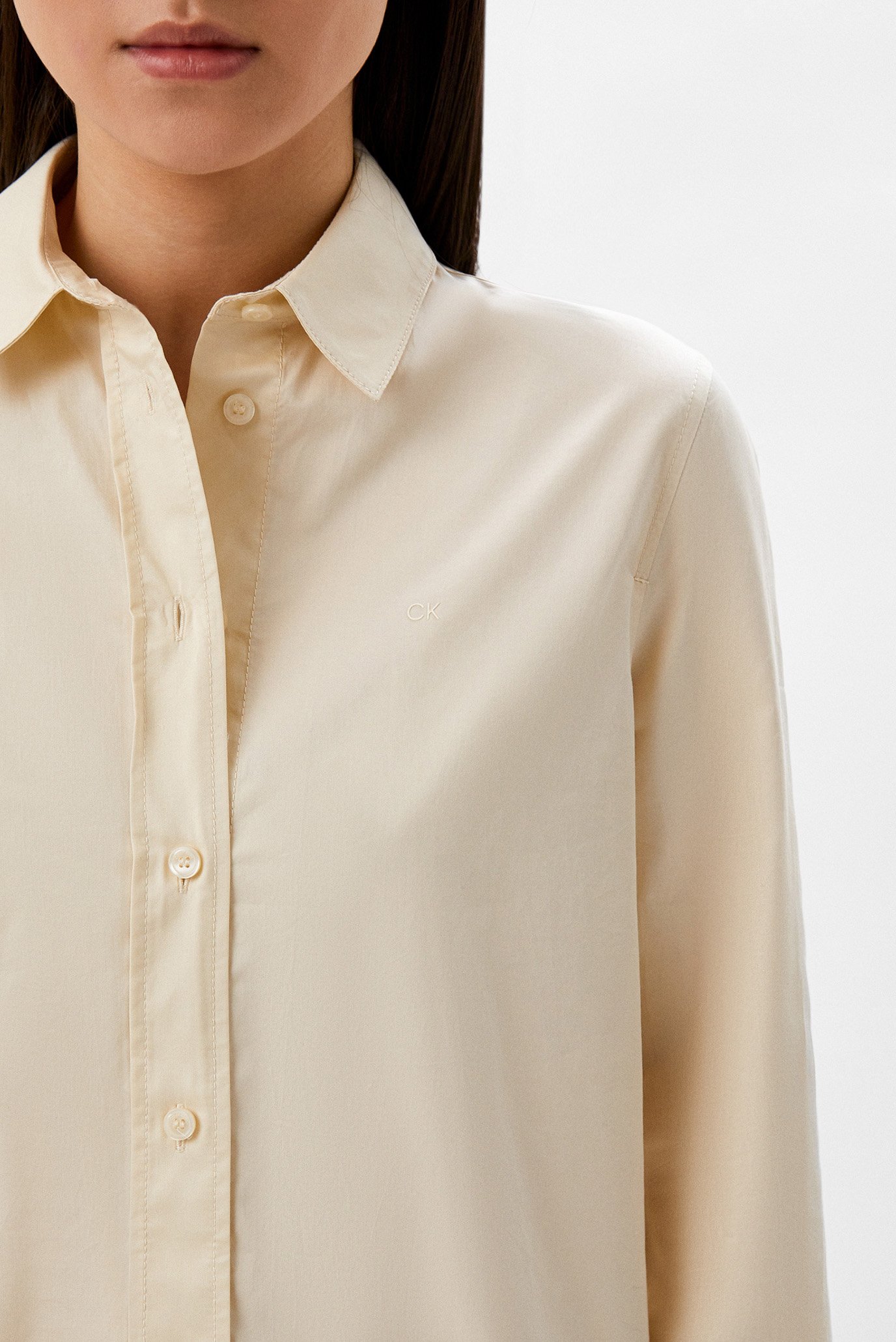 Женское бежевое платье SHINY 7