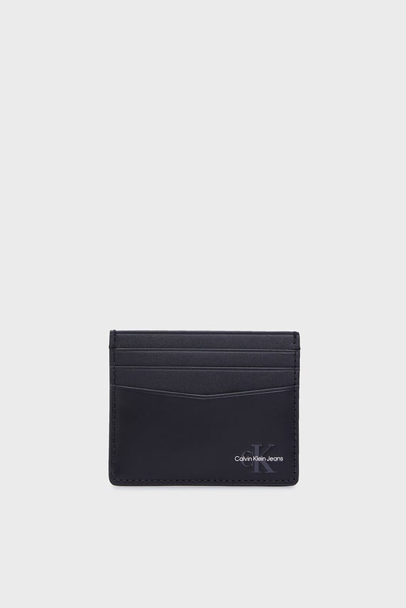 Мужской черный кожаный кардхолдер MONOGRAM SOFT CARDCASE 6CC
