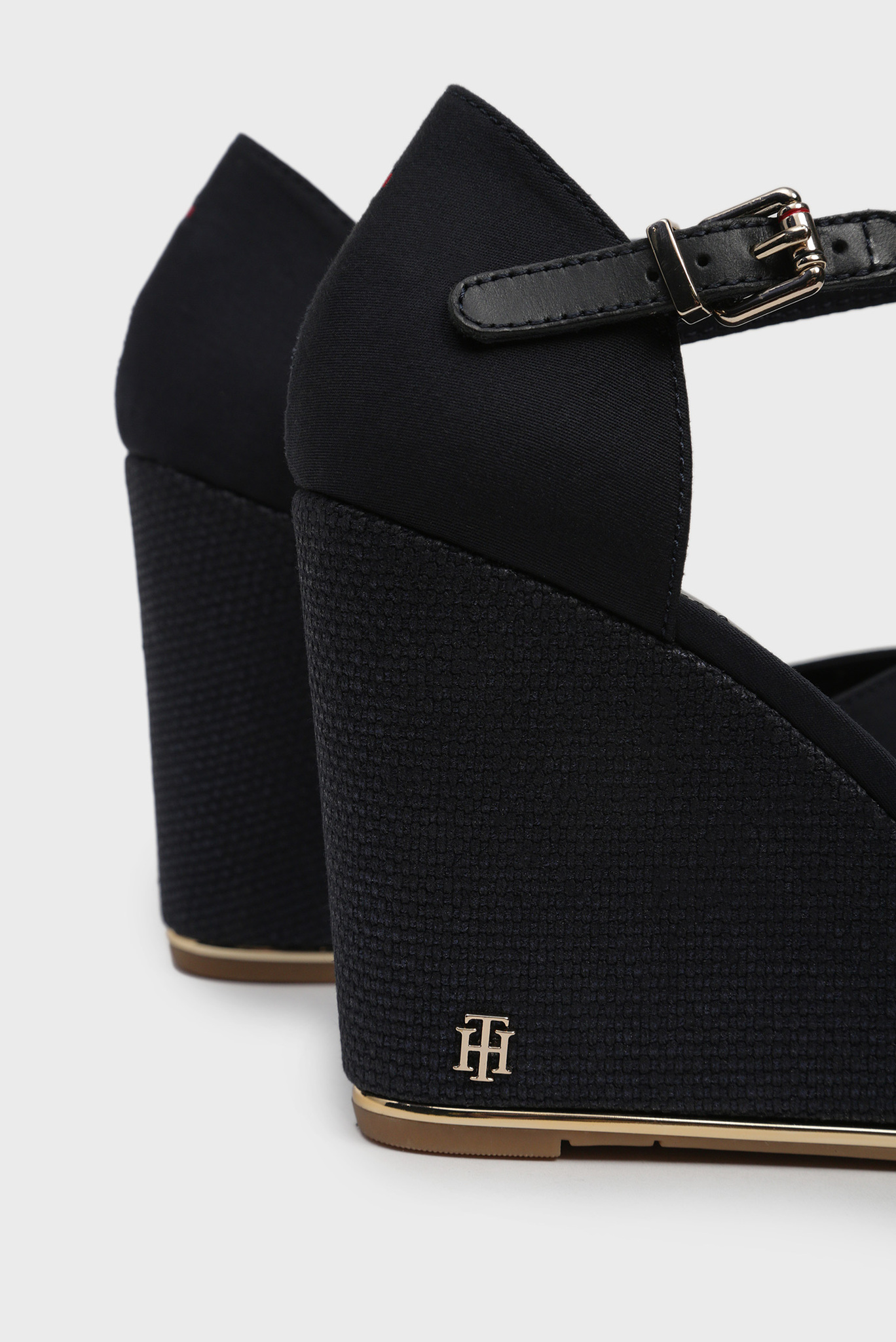 Женские темно-синие босоножки FEMININE WEDGE 5