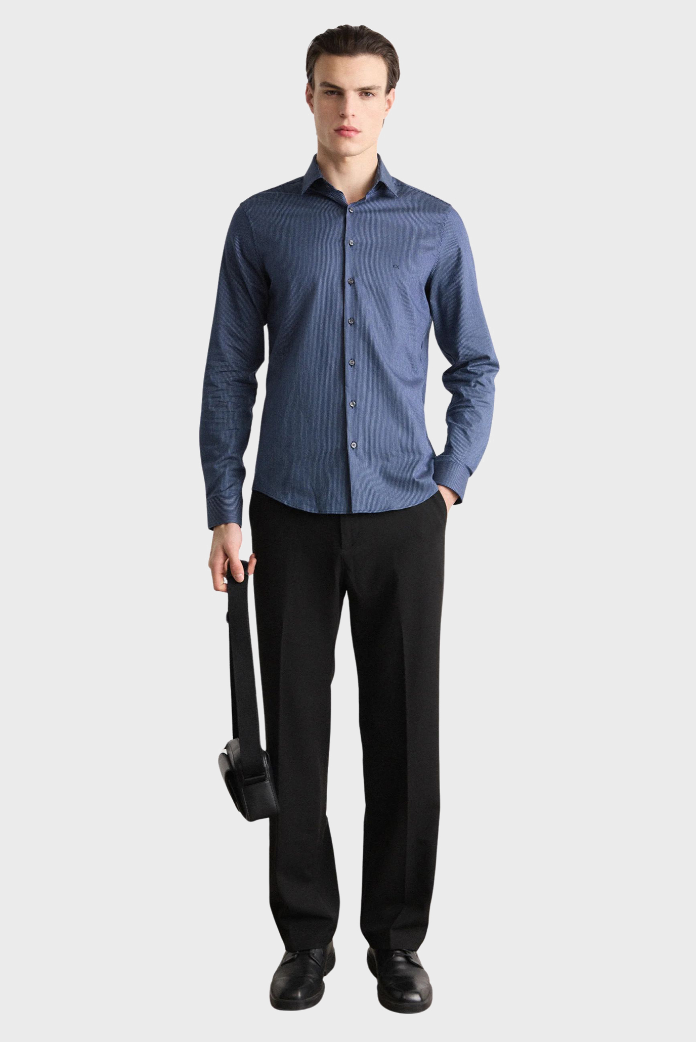 Рубашка BUSINESS STRIPE SLIM SHIRT 2