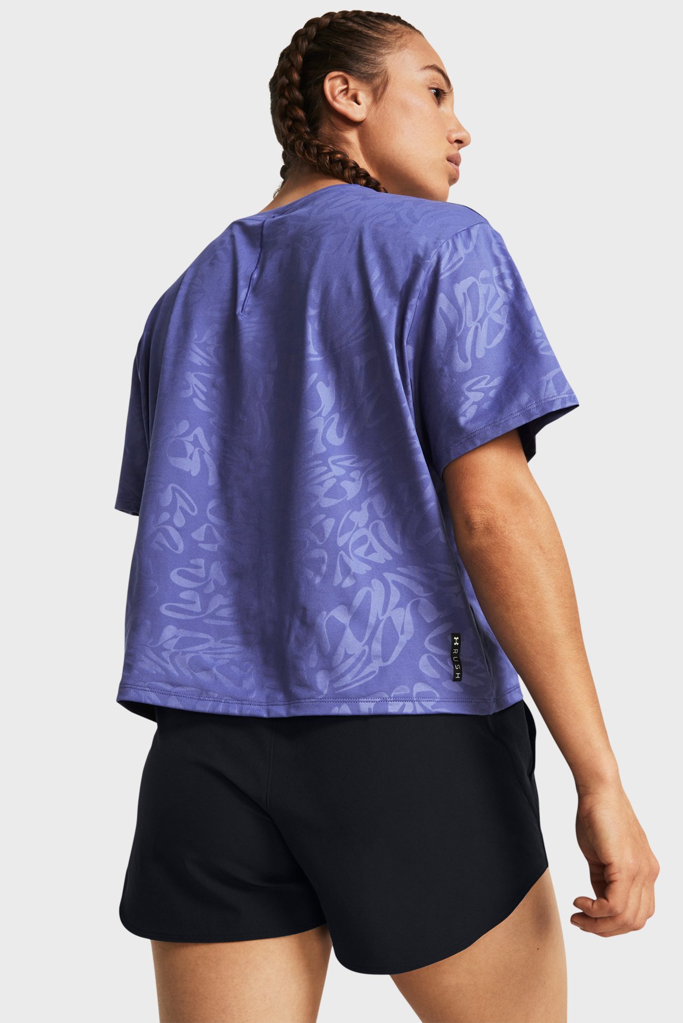 Футболка Rush Energy Emboss Crop SS-PPL 2