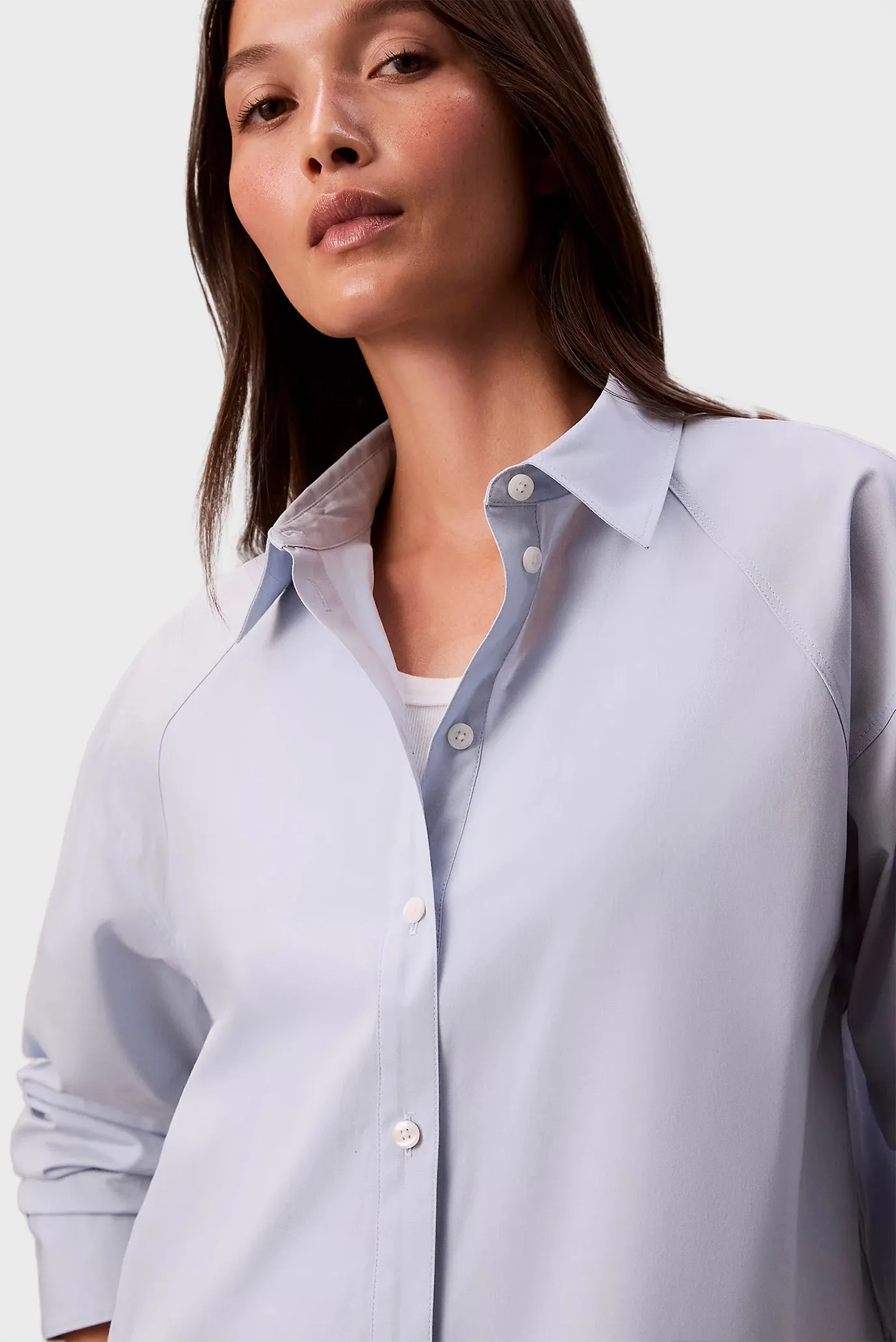 Рубашка SOLID BOXY CROPPED SHIRT 4