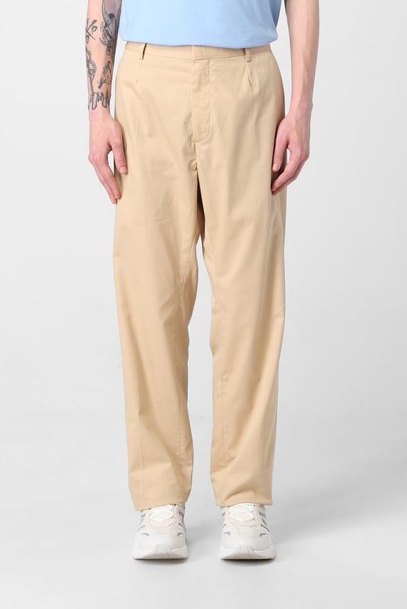 Брюки COTTON SEACELL STRAIGHT PANTS