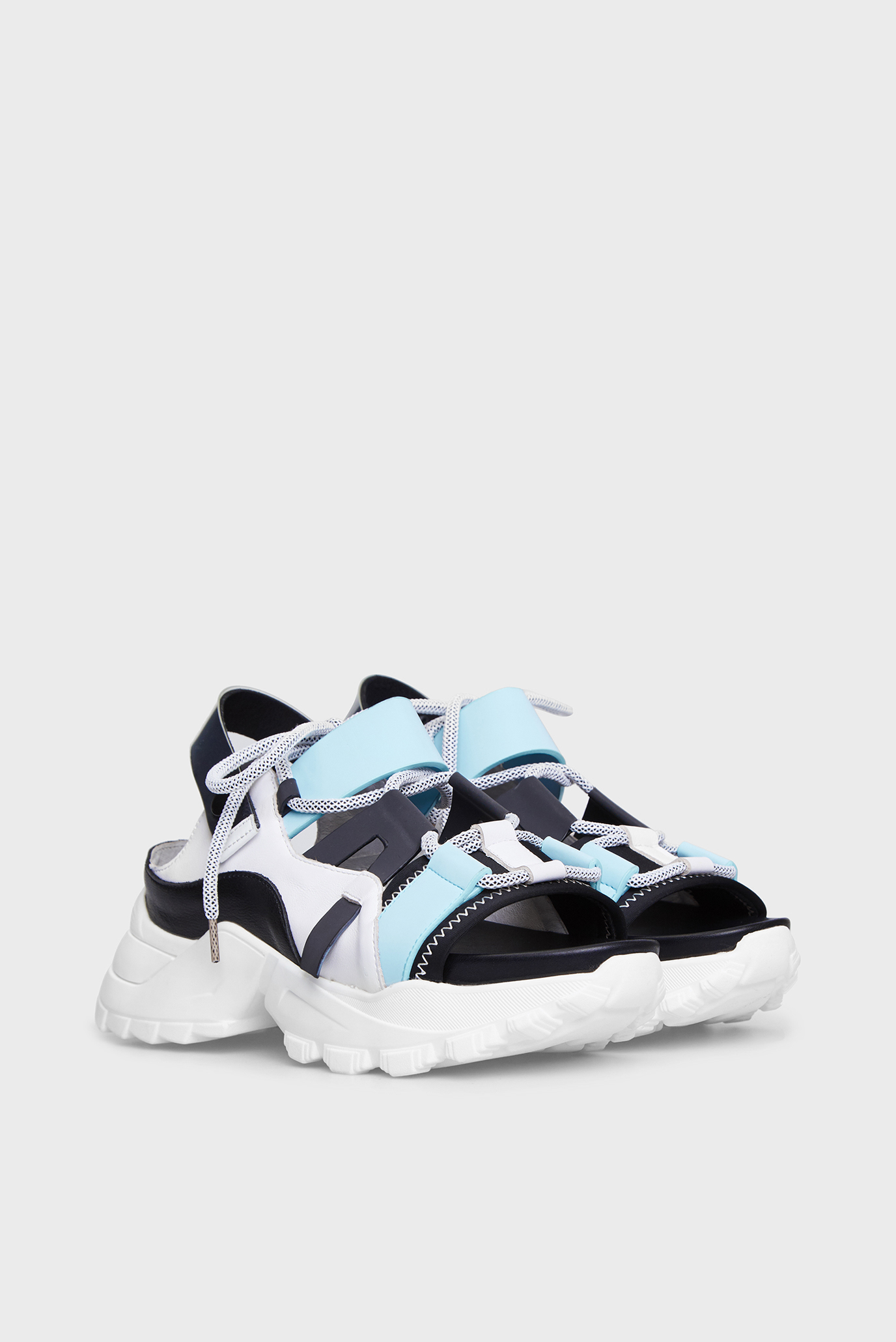 Женские кожаные сандалии Niks 8