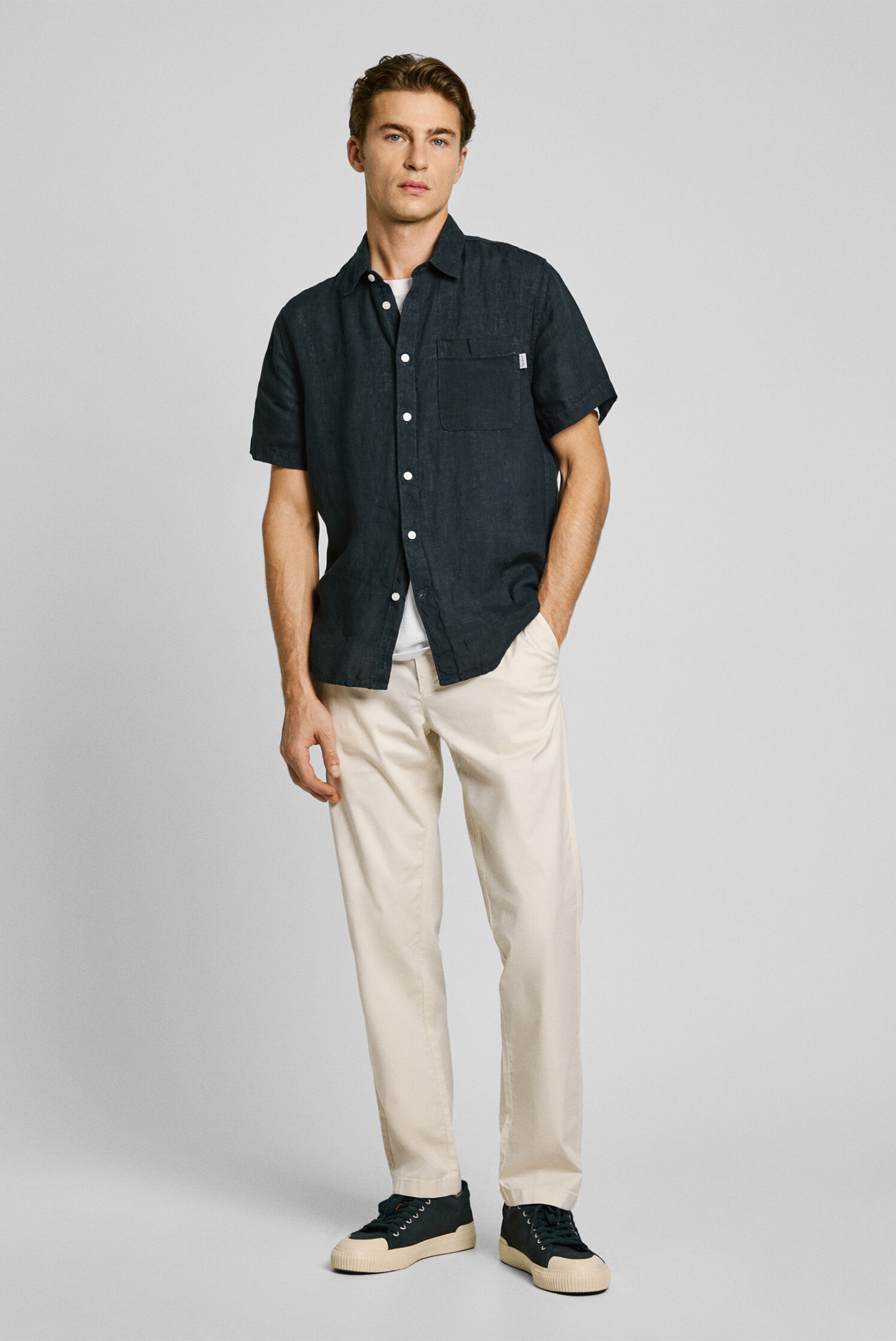 Рубашка с коротким рукавом/AMARO 2