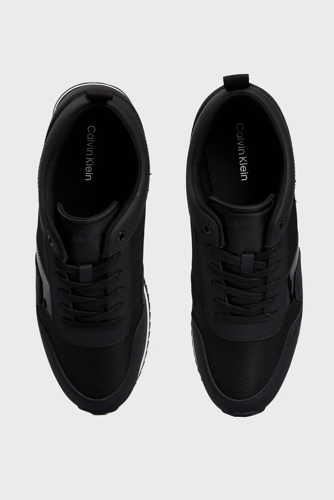 Мужские черные кроссовки LOW TOP LACE UP MIX 4