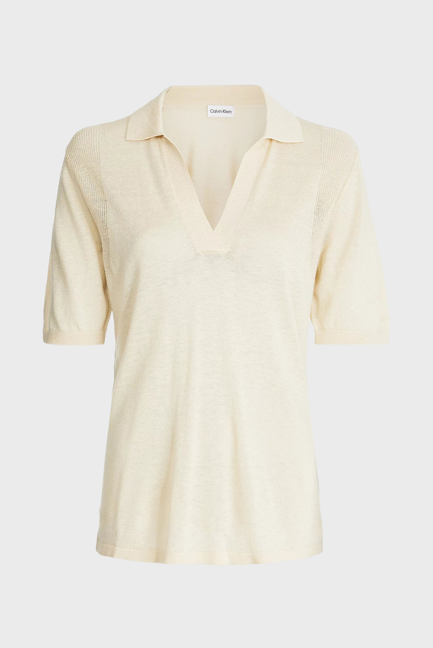 Футболка LYOCELL BLEND POLO SWEATER SS 5