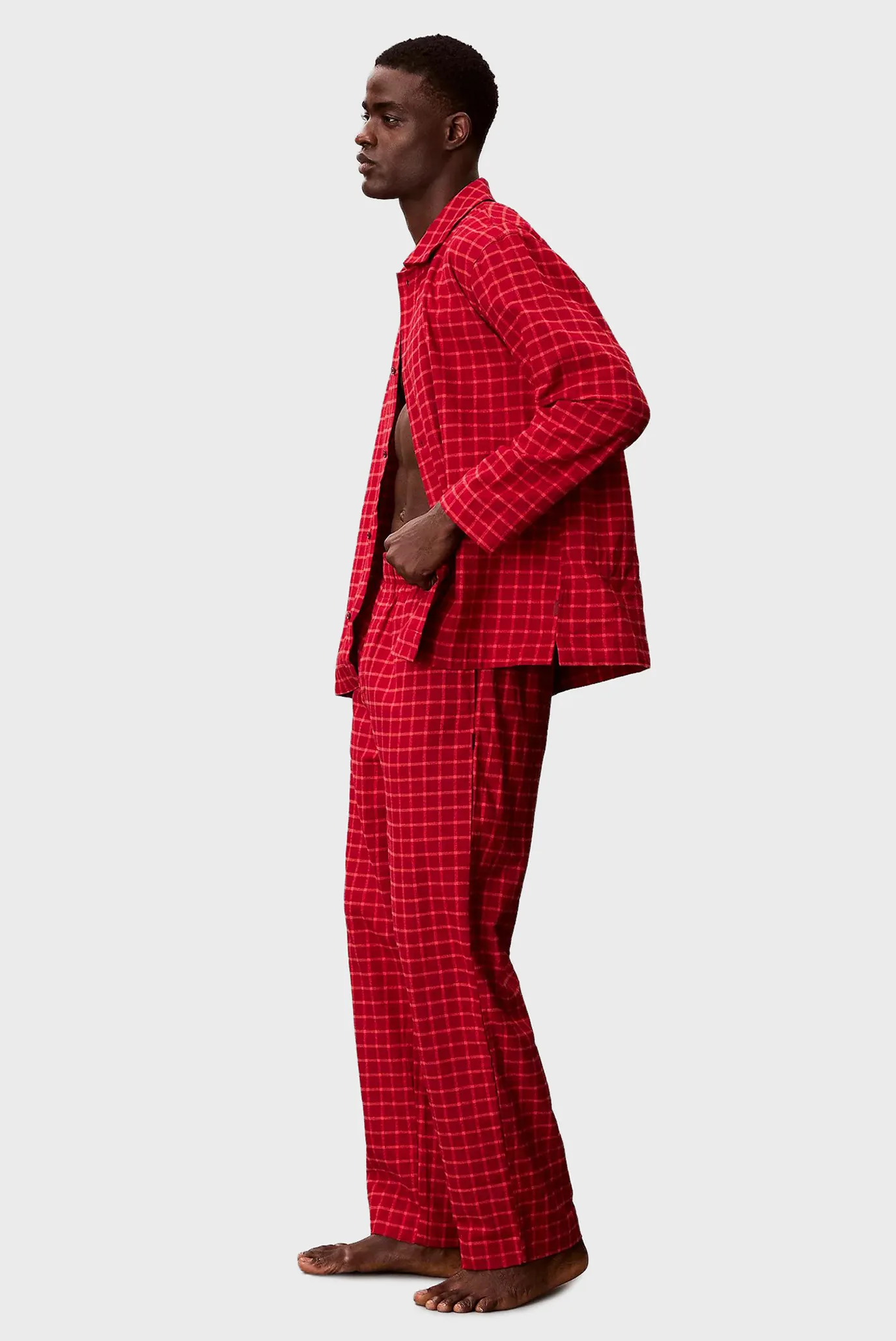 Пижама LS BUTTON DOWN PANT SET 3