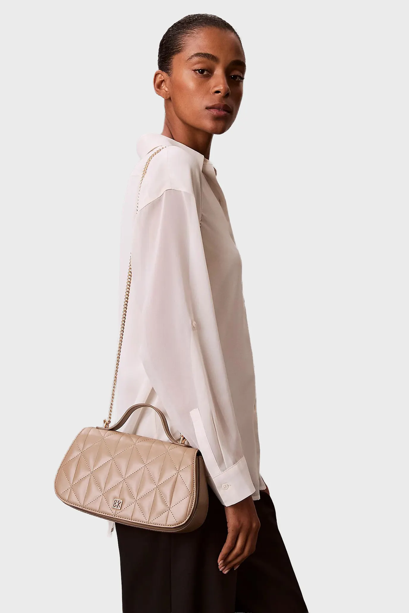 Сумка QUILTED TOP HANDLE BAG 2