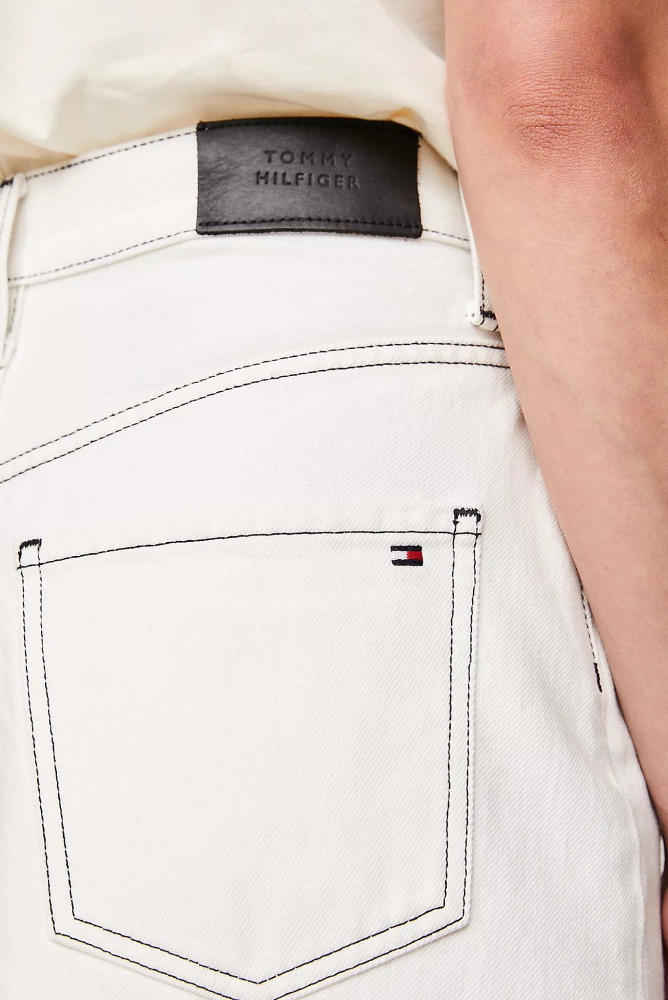 Юбка DNM RW A-LINE SKIRT ECRU 4