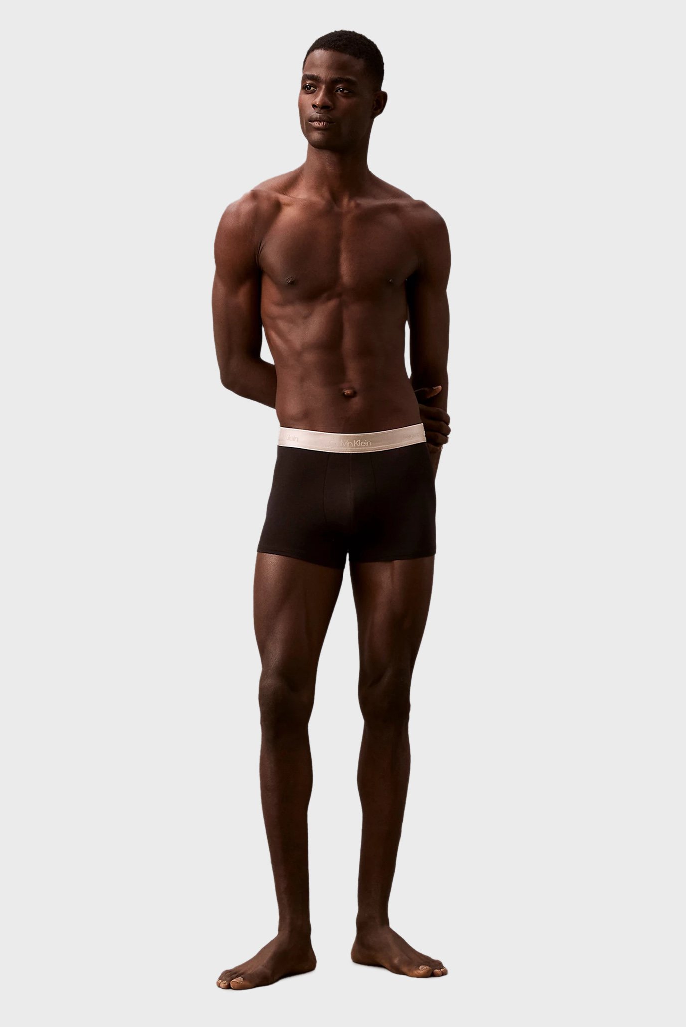 Мужские черные боксеры TRUNK 2