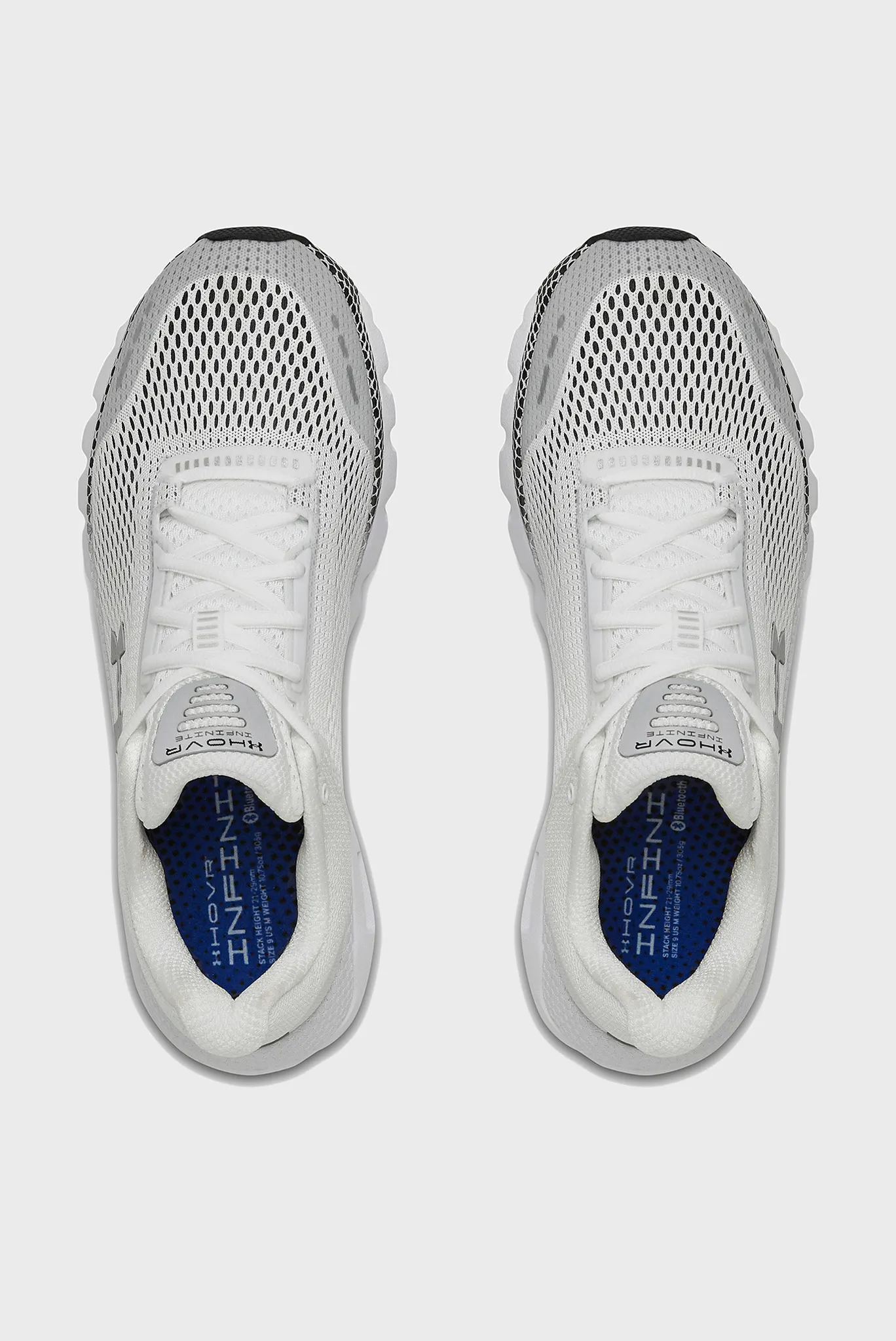 Мужские белые кроссовки UA HOVR Infinite 3