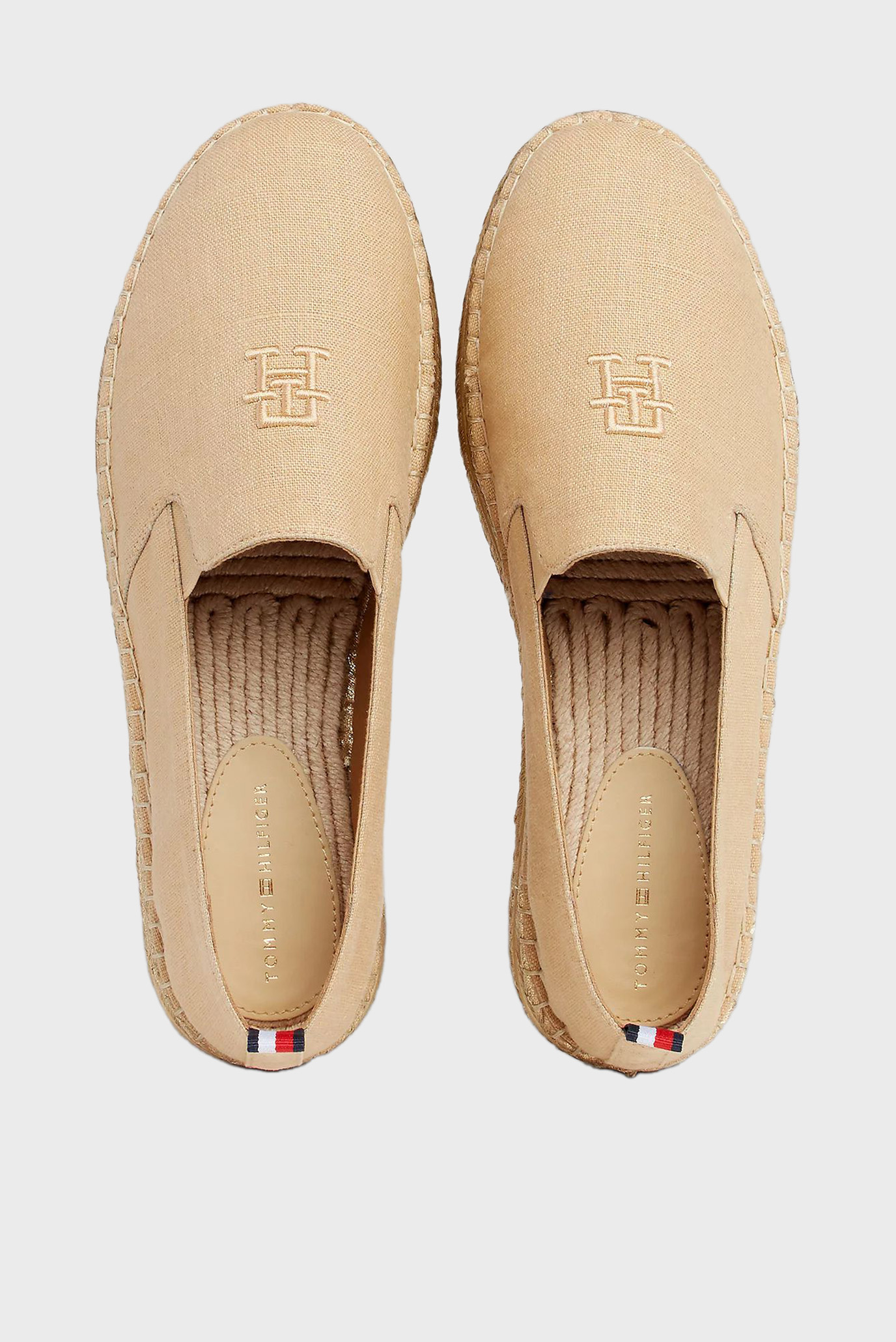 Эспадрильи TH EMBROIDERED GOLD FLATFORM 4