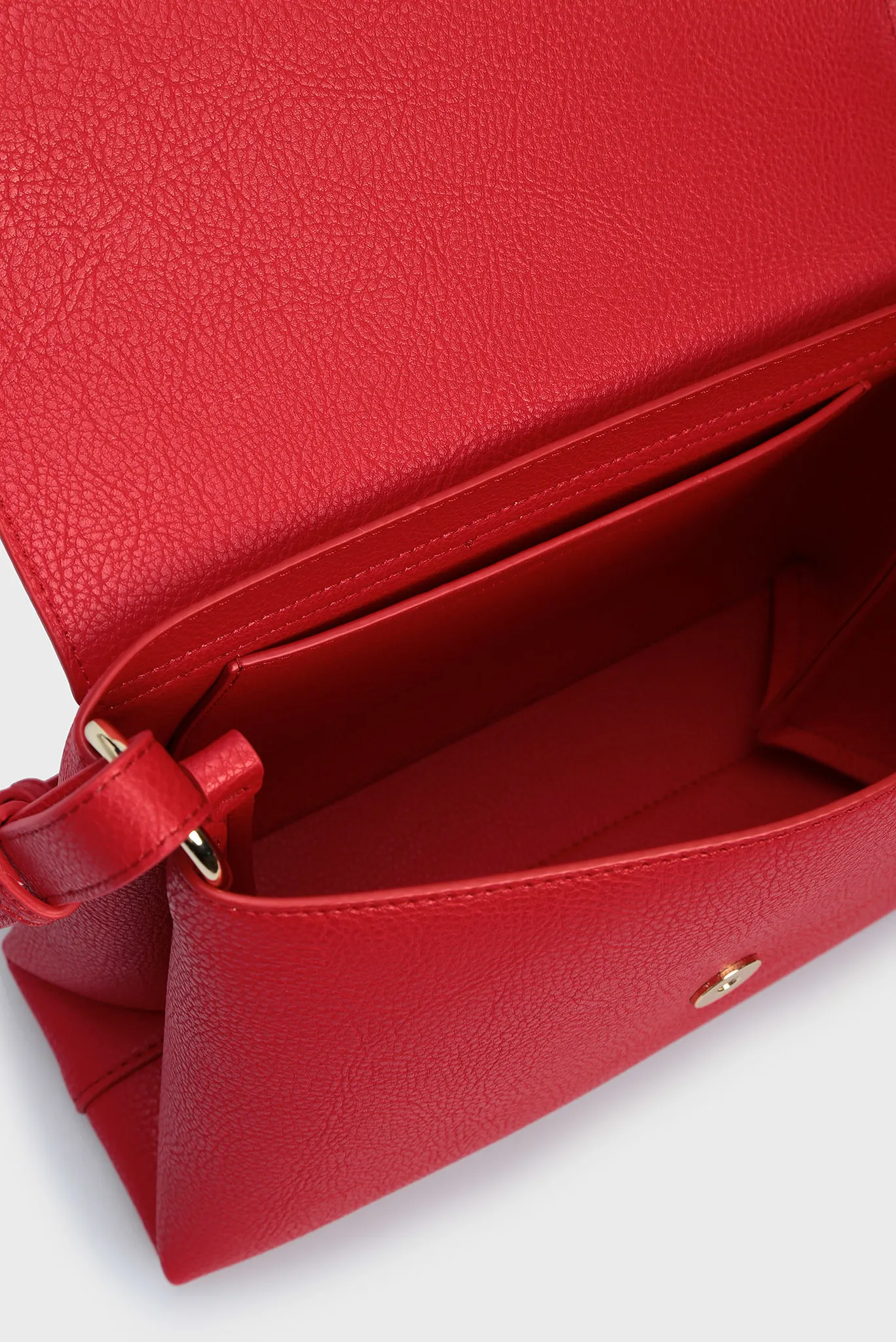 Женская красная сумка через плечо TH CORE FLAP 4