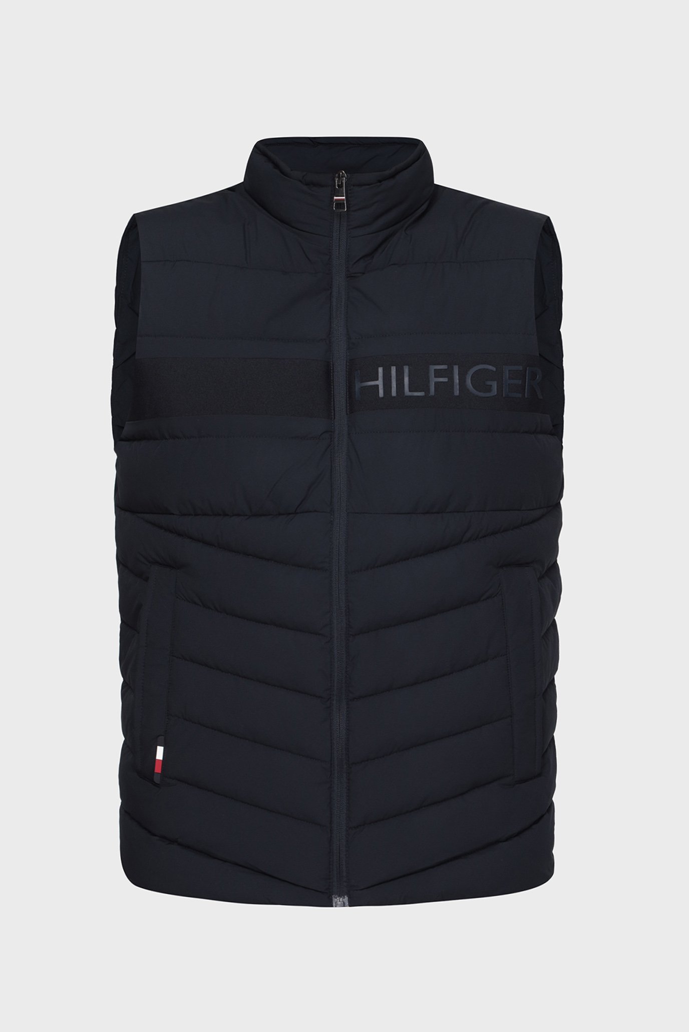 Мужской темно-синий жилет BRANDED VEST 1