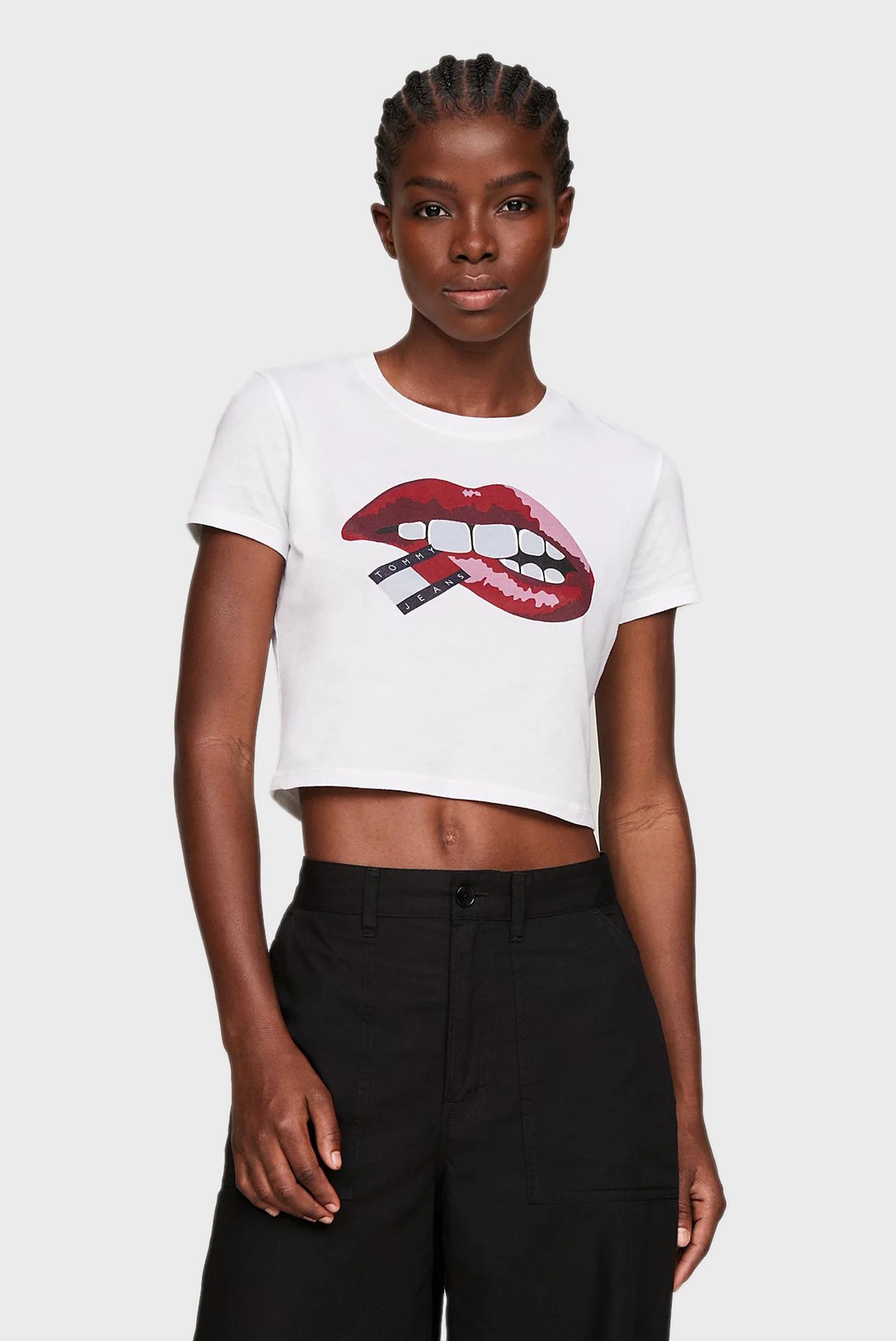 Футболка TJW SLIM CRP WASHED TJ LIPS TEE 6