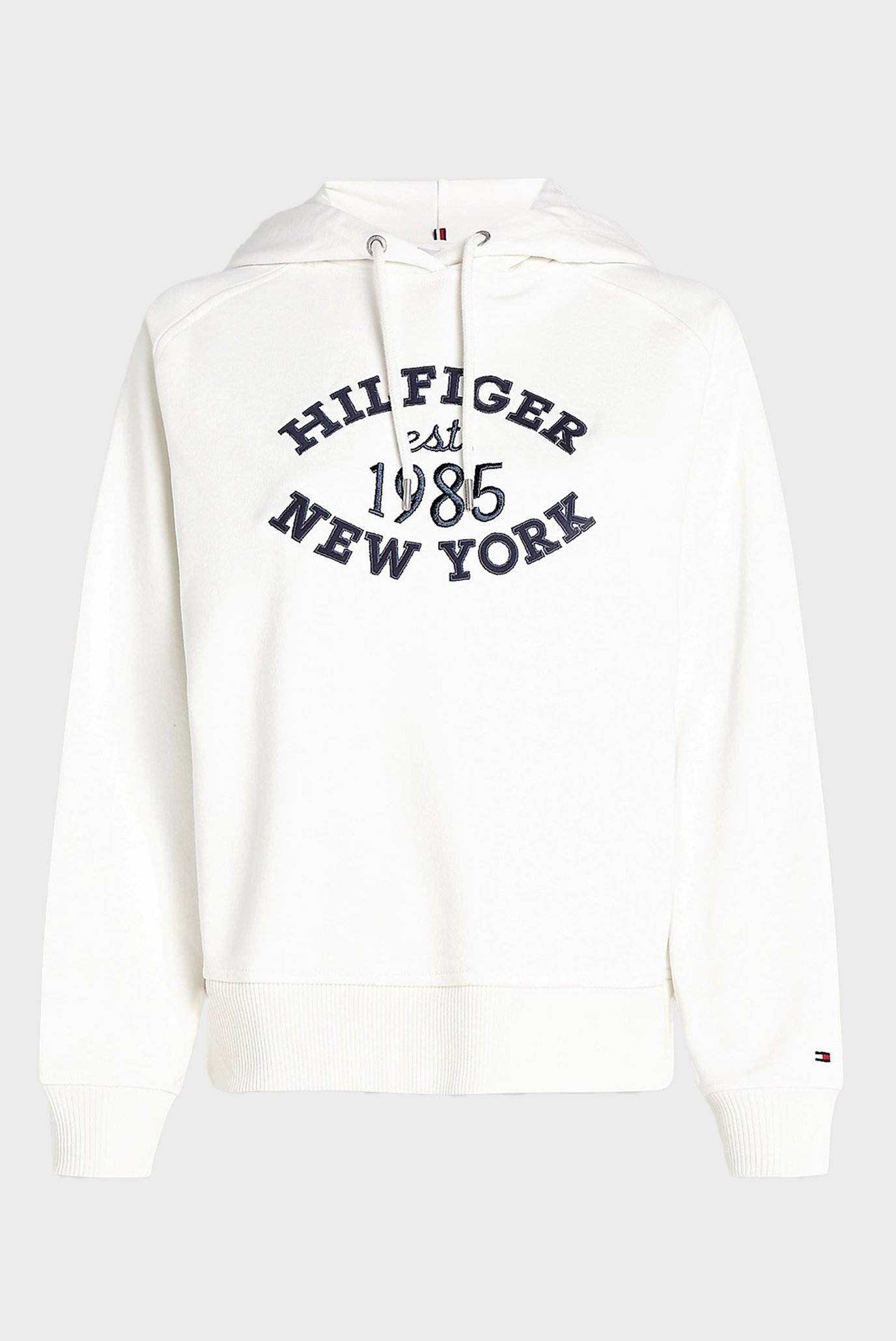 Женское белое худи MDRN REG VARSITY 5