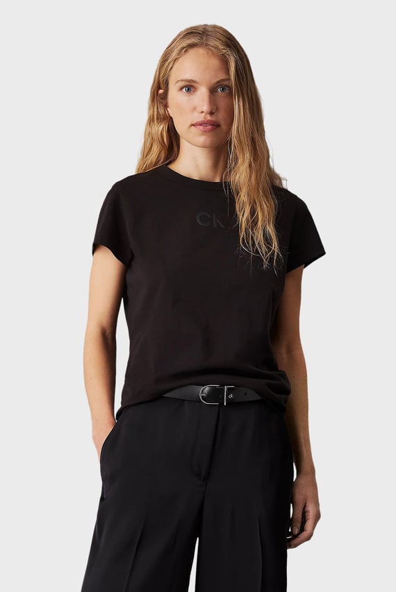 Футболка SATIN CK SLIM T-SHIRT Calvin Klein