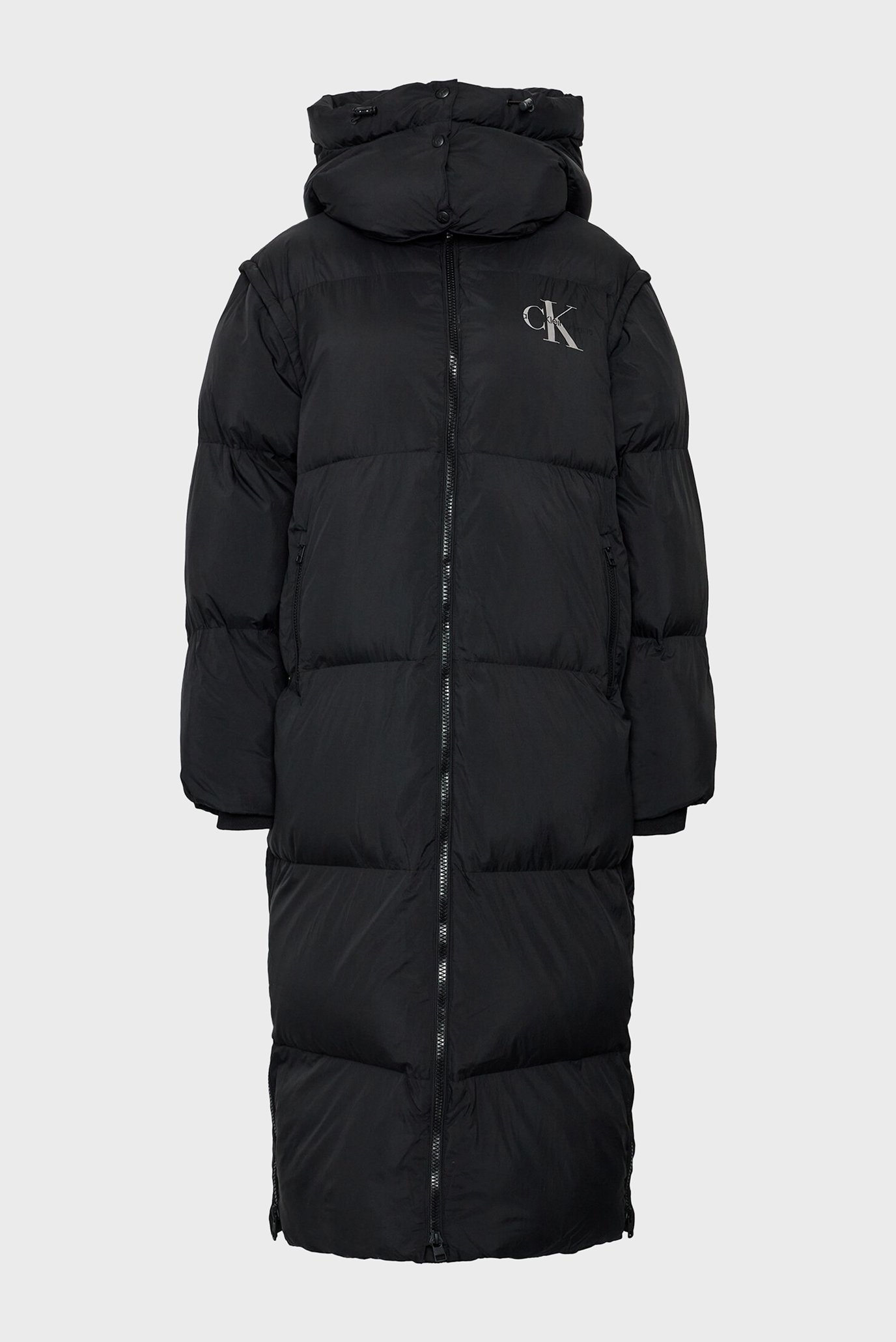 Куртка зимняя REMOVABLE SLEEVES LONG PUFFER 1