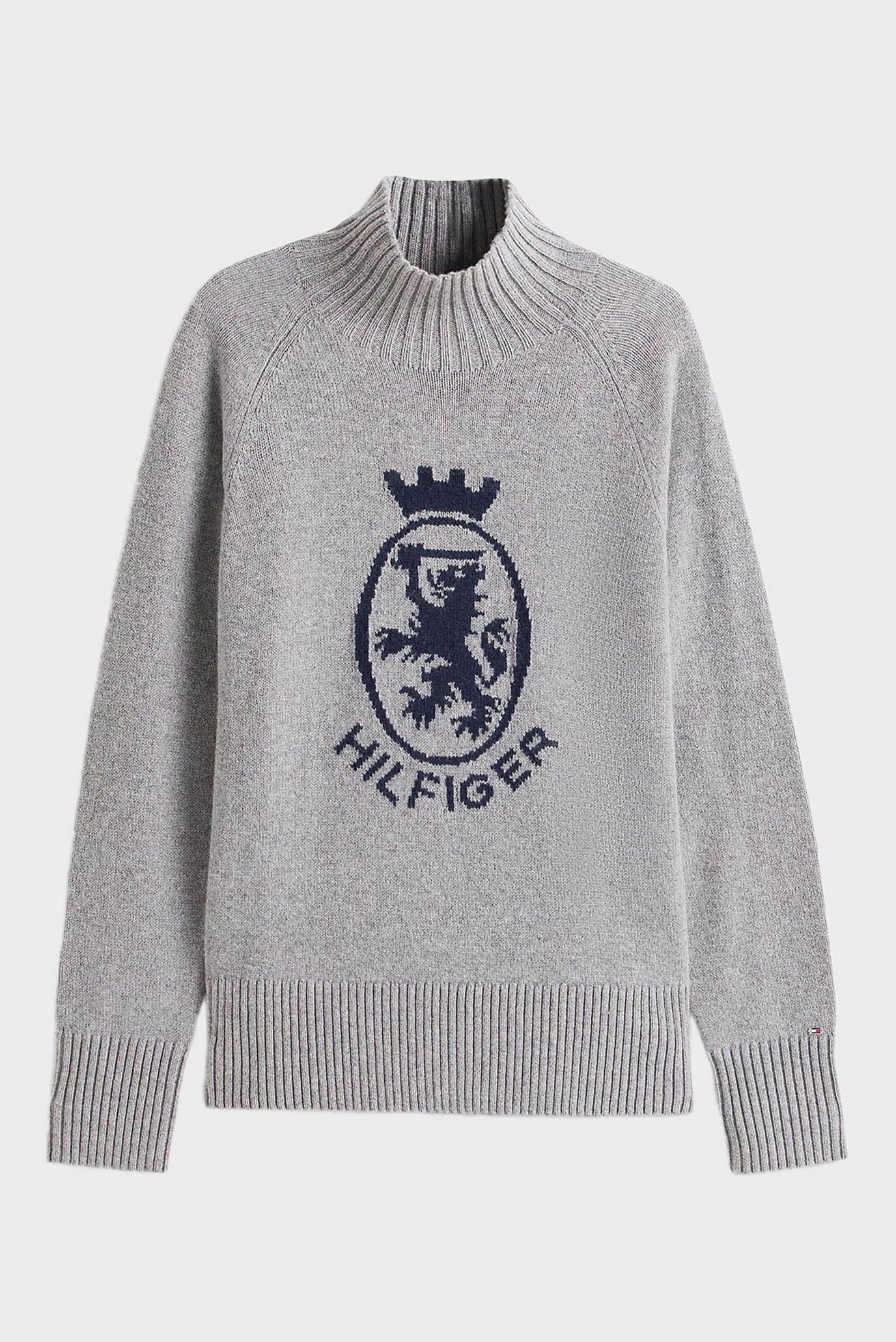 Свитер WOOL BLEND GRAPHIC MOCK-NK SWT 5