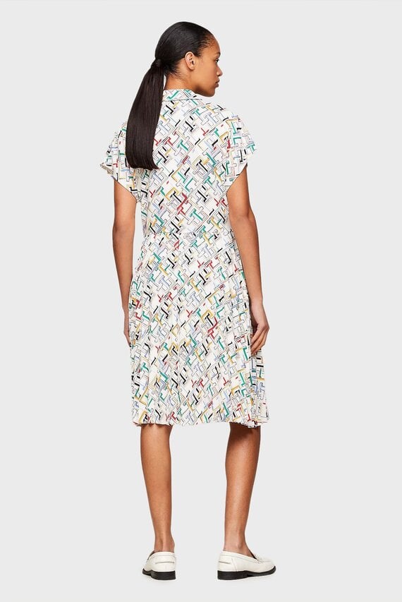 Платье AMD PLEATED SS KNEE DRESS