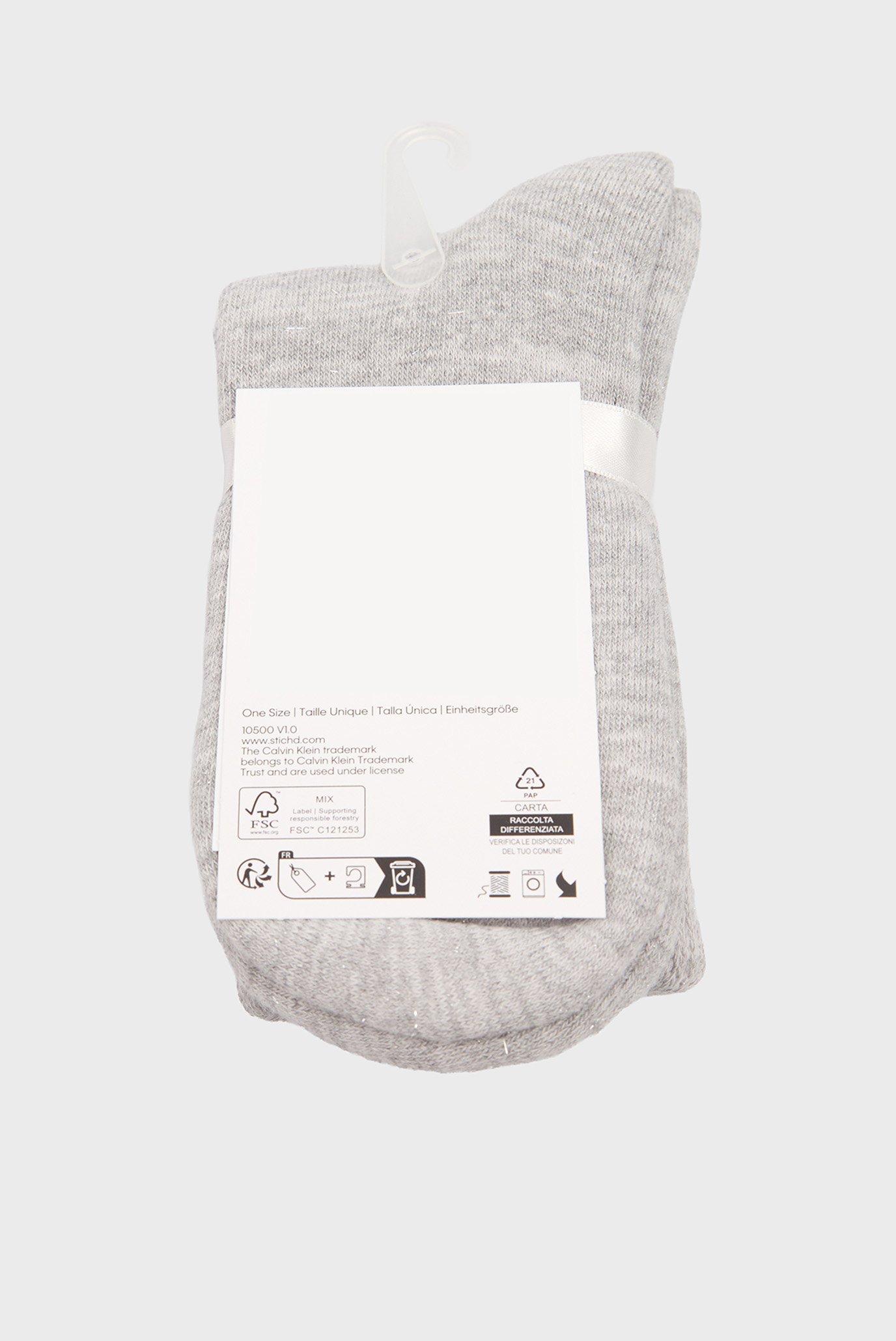 Носки CKJ WOMEN LONG SOCK 1P HOME SOCalvin Klein Jeans Носки CKJ WOMEN LONG SOCK 1P HOME SO 3