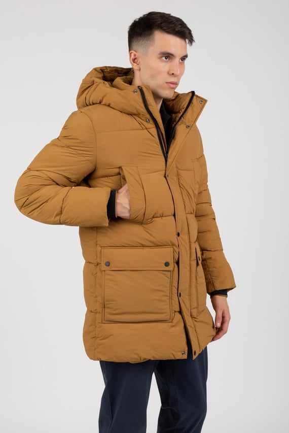 Куртка зимняя CRINKLE NYLON LONGLENGTH PUFFER