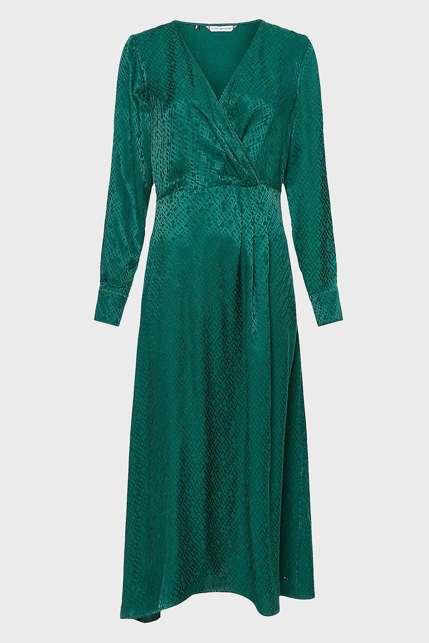 Платье VIS JACQUARD WRAP MIDI DRESS 5