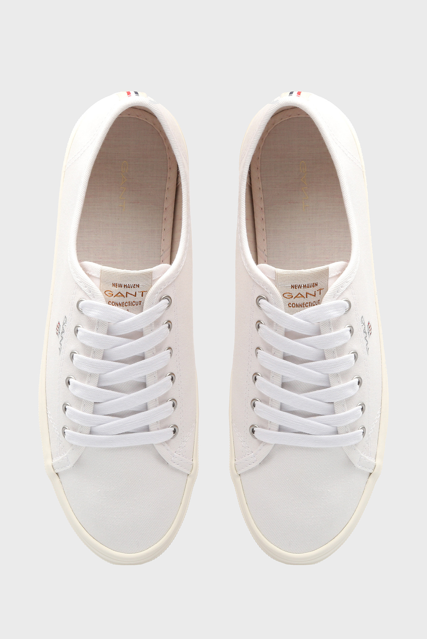 Женские белые кеды NEW HAVEN 8