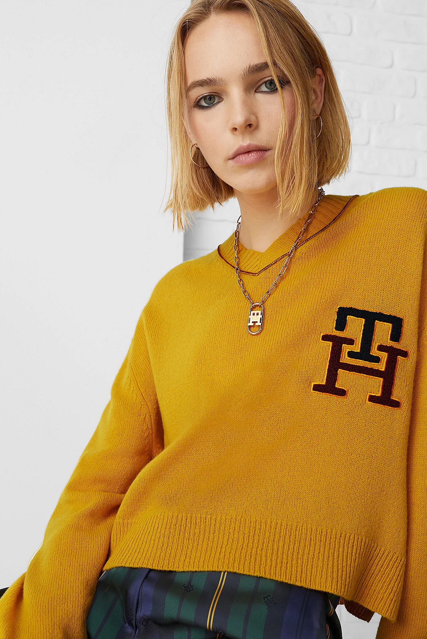 Свитер THL POP V NECK SWEATER 3