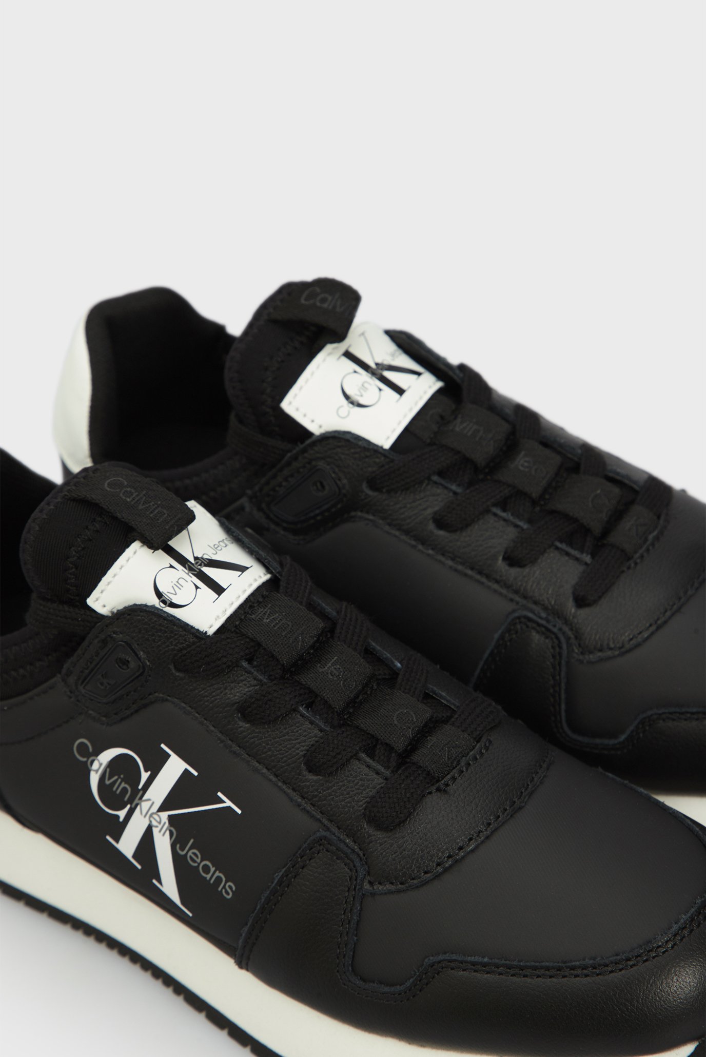 Женские черные кроссовки RUNNER SOCK LACEUP ML LTH 2