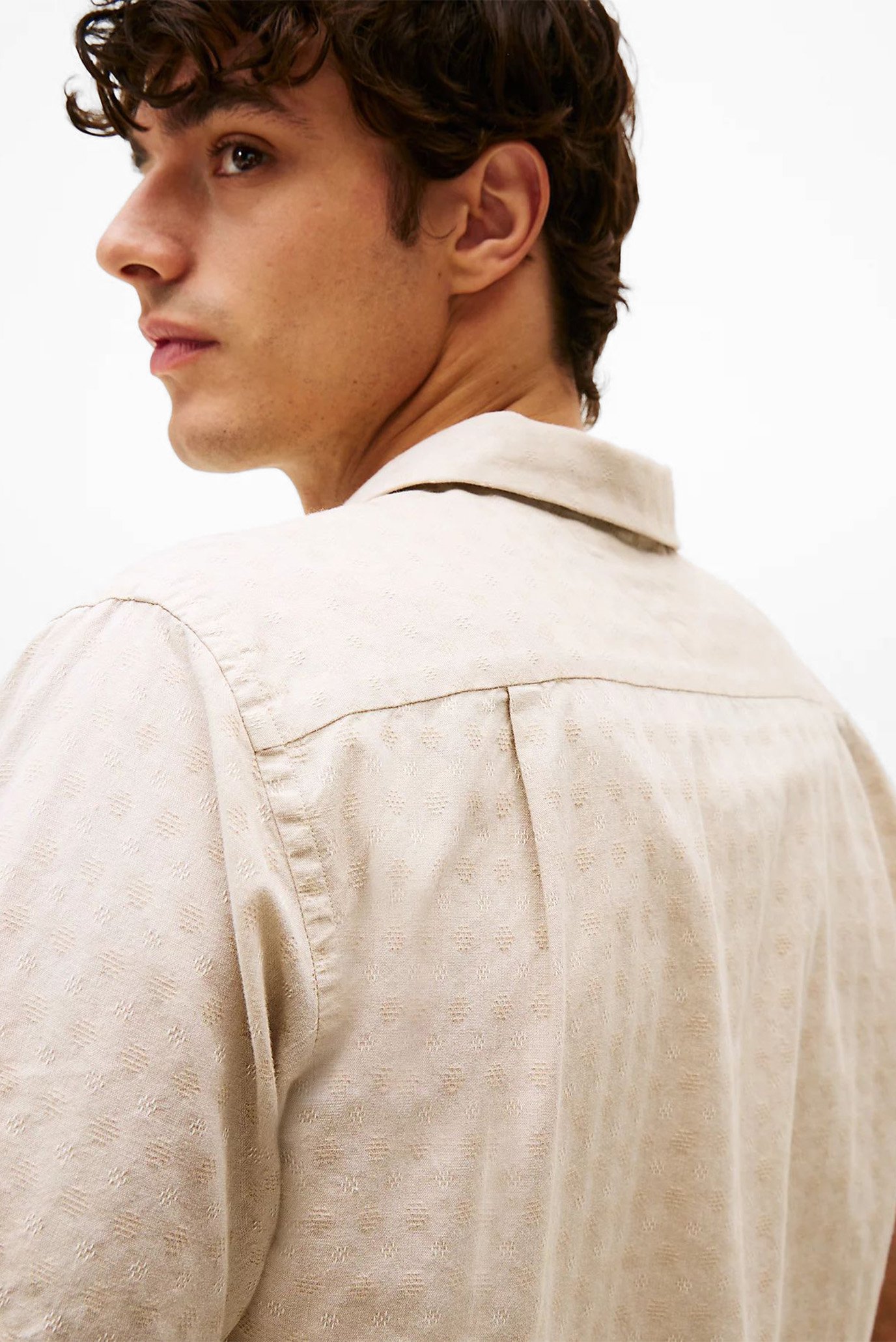 Рубашка с коротким рукавом COTTON LINEN DOBBY SS RF SHIRT 5