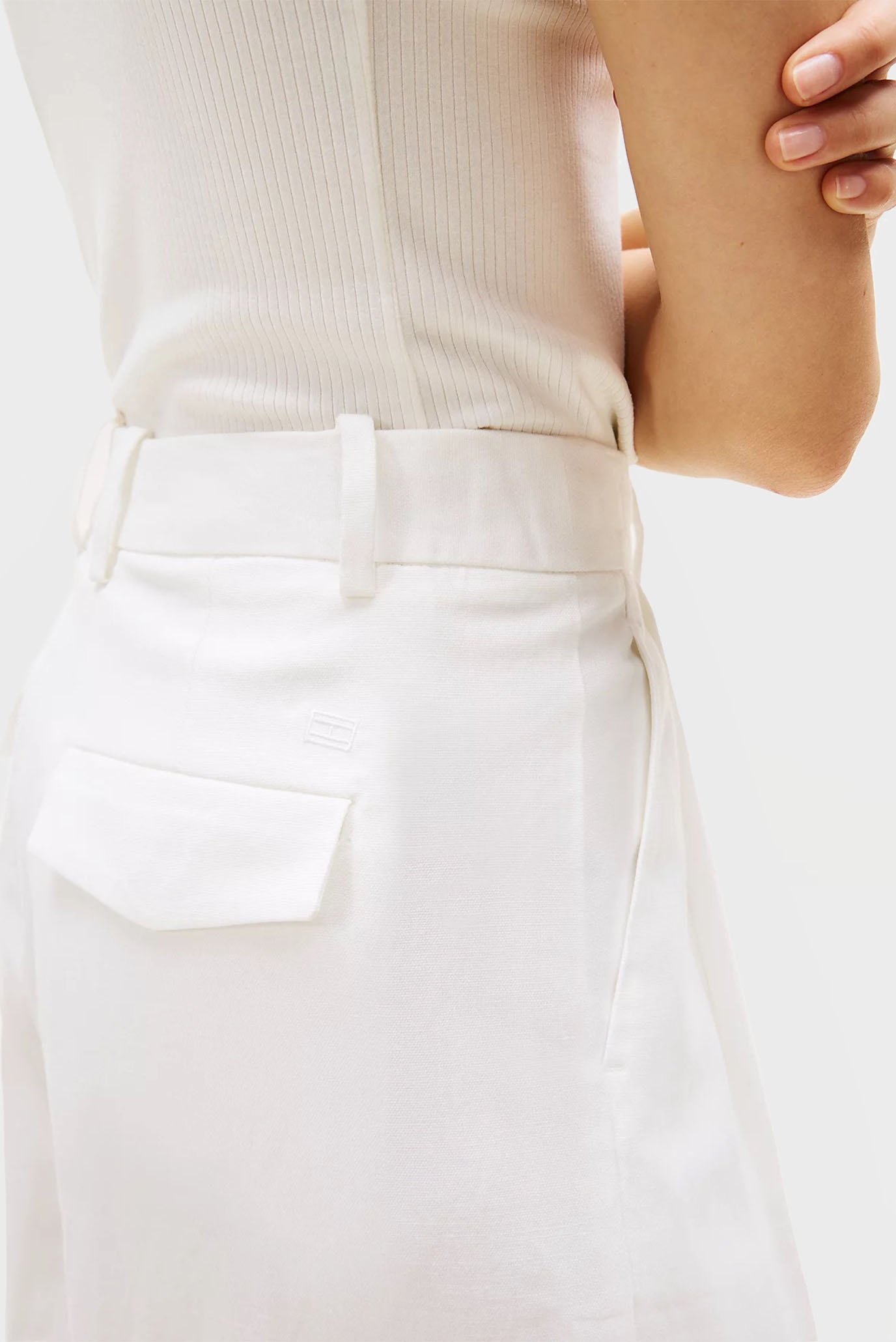 Брюки LINEN MIX RLXD STRAIGHT PANTSTommy Hilfiger Брюки LINEN MIX RLXD STRAIGHT PANTS 3