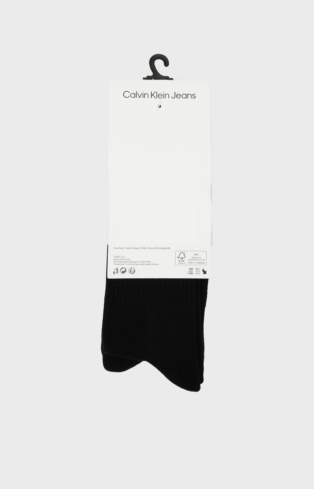 Носки CKJ MEN SOCK 3P ATHLEISURECalvin Klein Носки CKJ MEN SOCK 3P ATHLEISURE 3