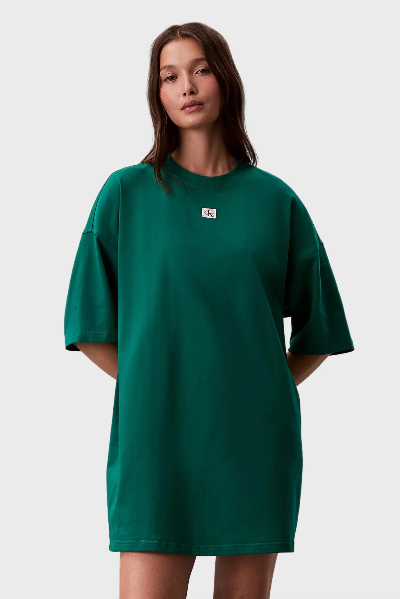 Платье SS WOVEN LABEL OVERSIZED TEE DRE 2