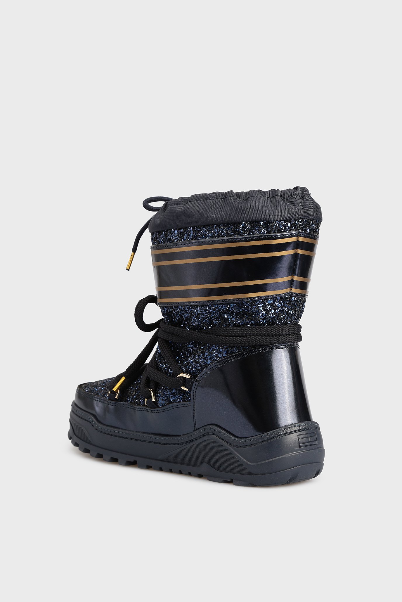 Женские синие сапоги 3