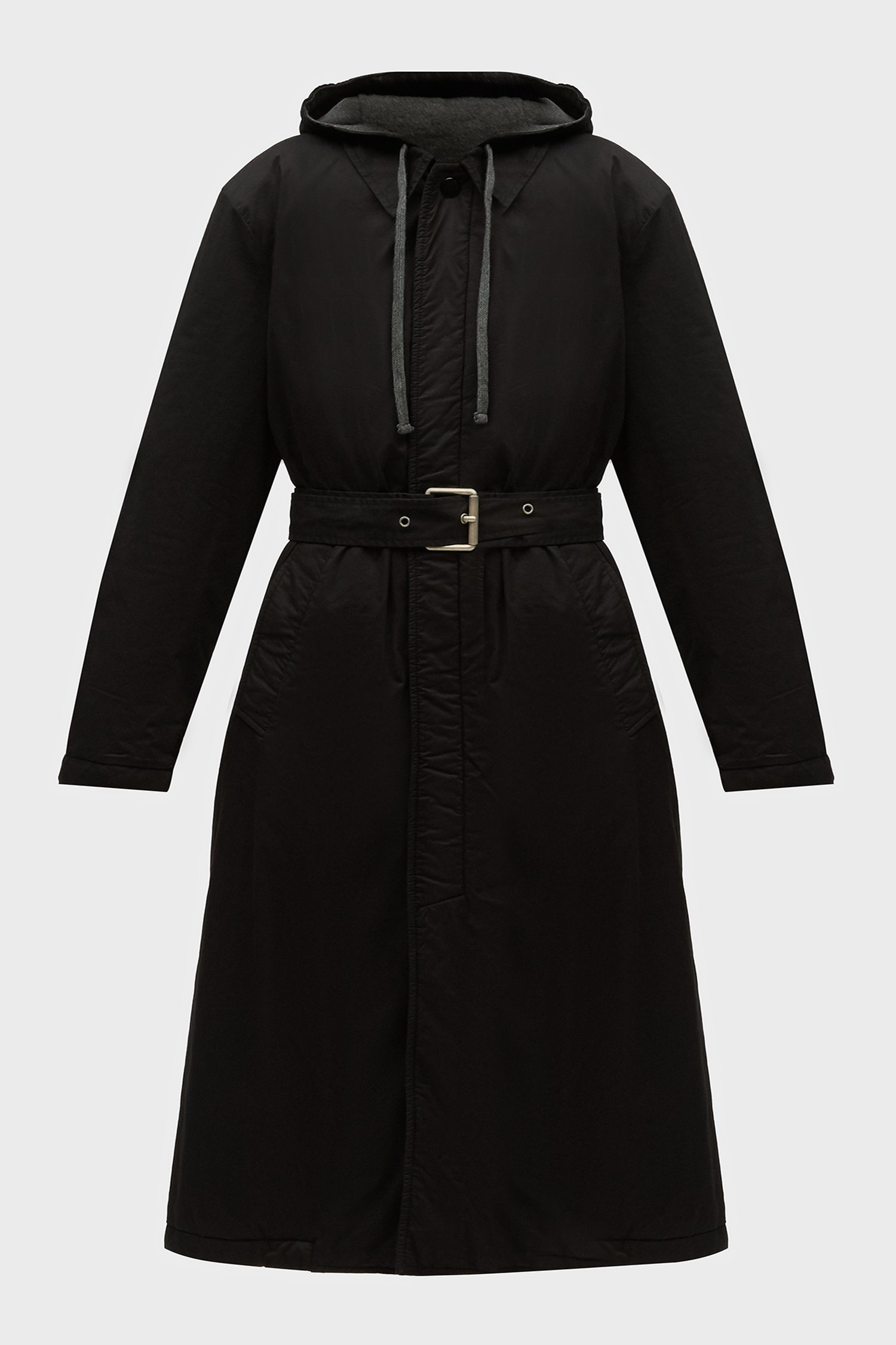 Женский черный плащ J-MARLON-FEM 5