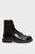 Мужские черные кожаные ботинки ALABHAMA   D-ALABHAMA