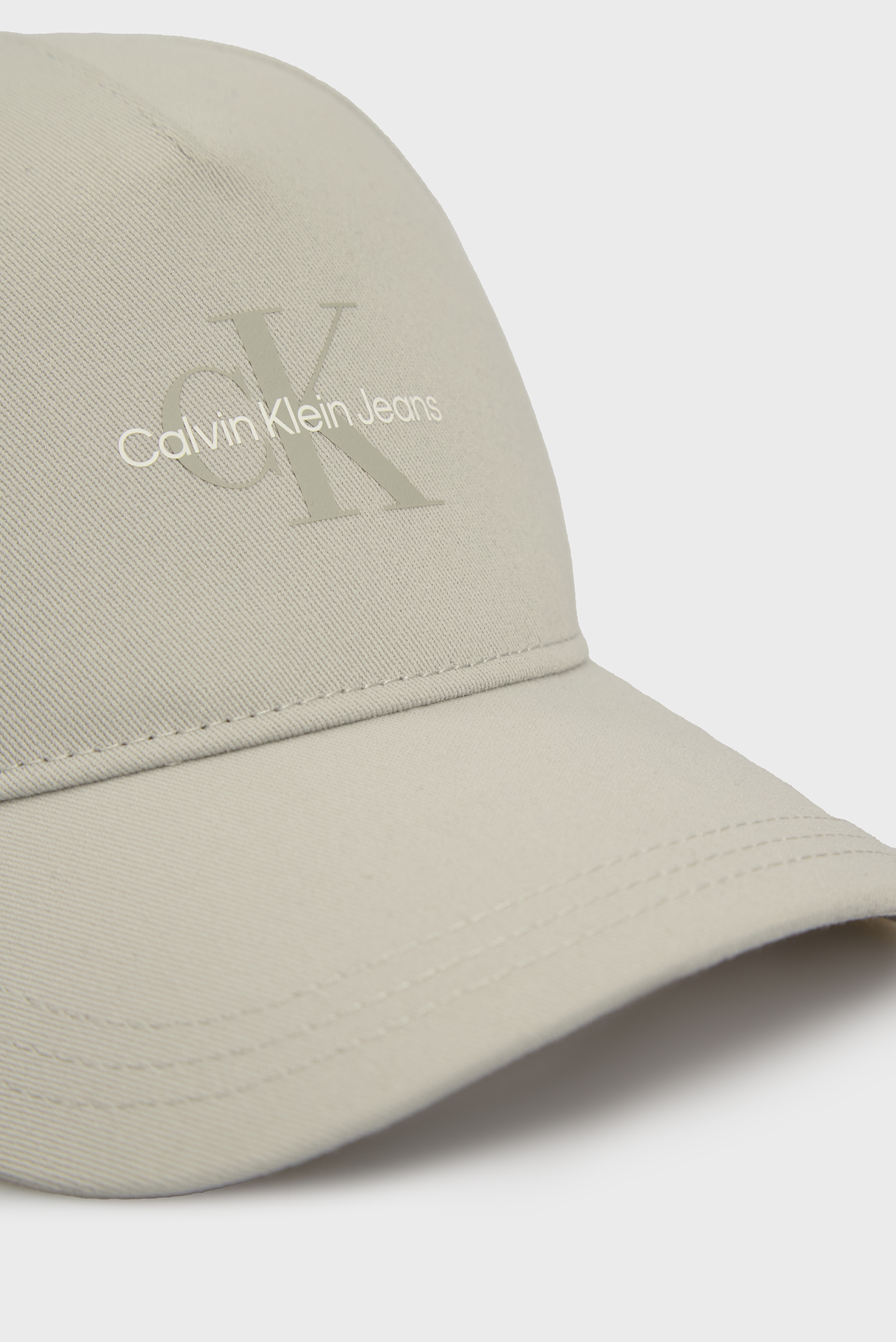 Мужская серая кепка MONO LOGO PRINT CAP 3