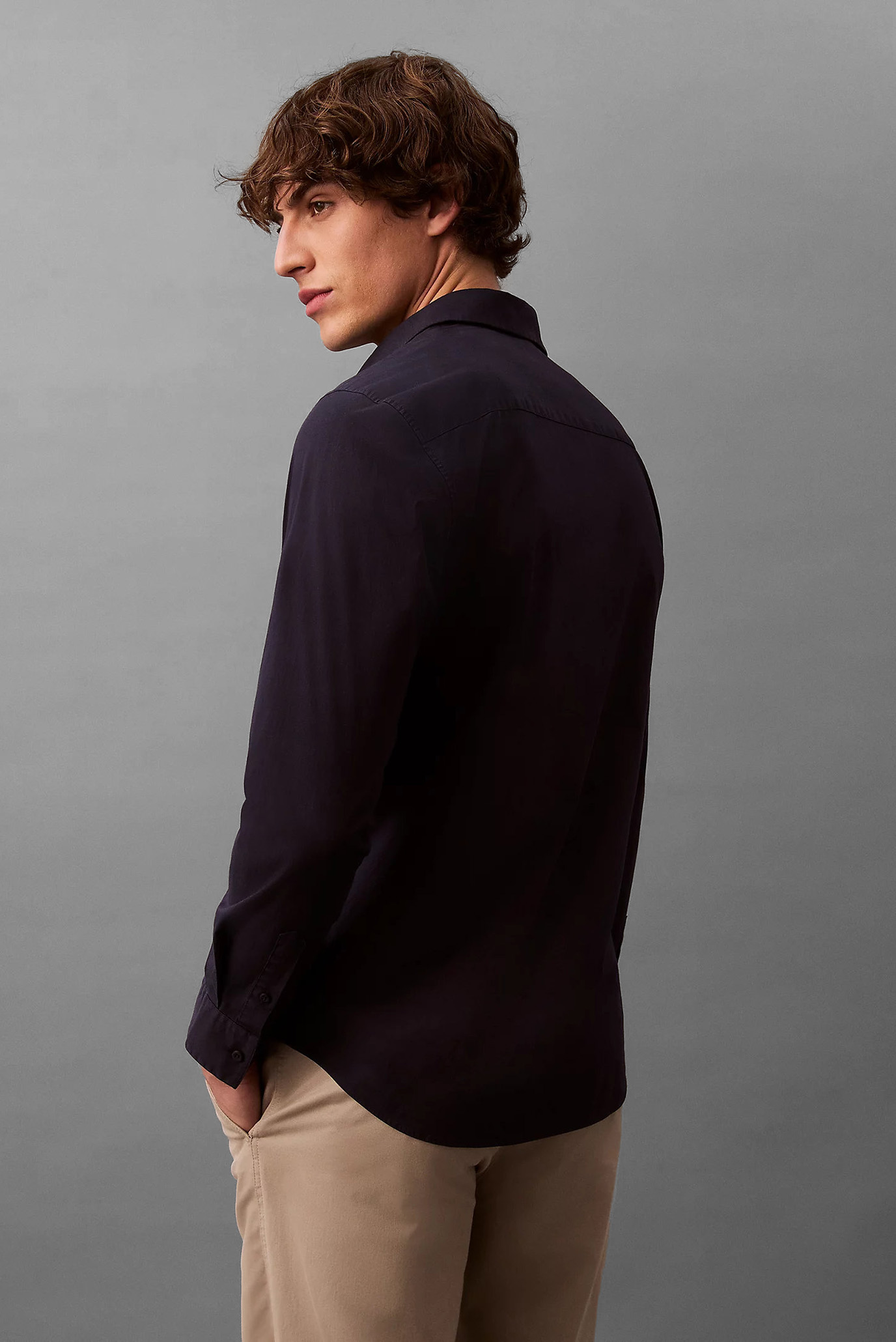 Рубашка LS SOLID STRETCH SLIM SHIRTCalvin Klein Рубашка LS SOLID STRETCH SLIM SHIRT 3