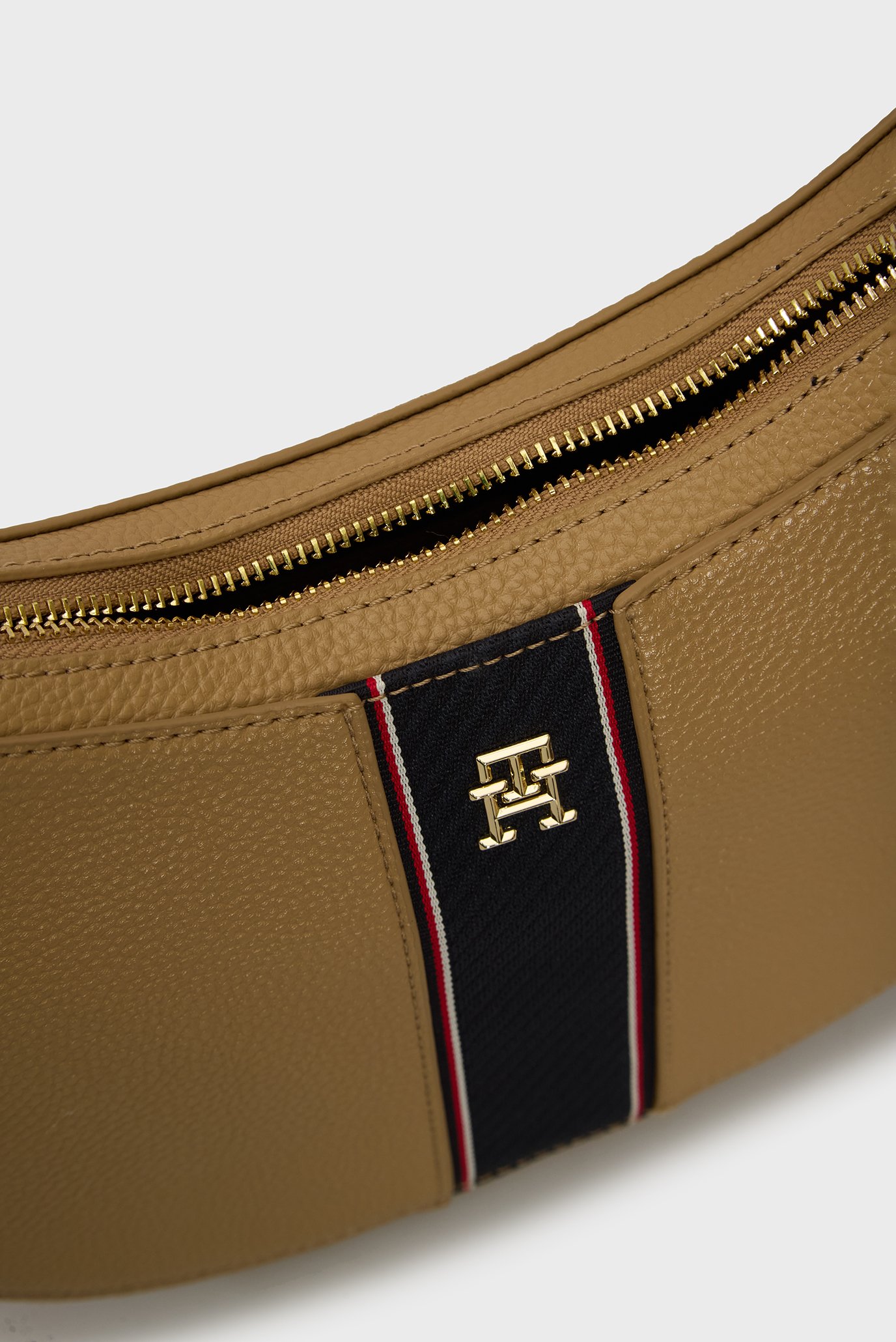 Женская бежевая сумка TH LEGACY SHOULDER BAG 5