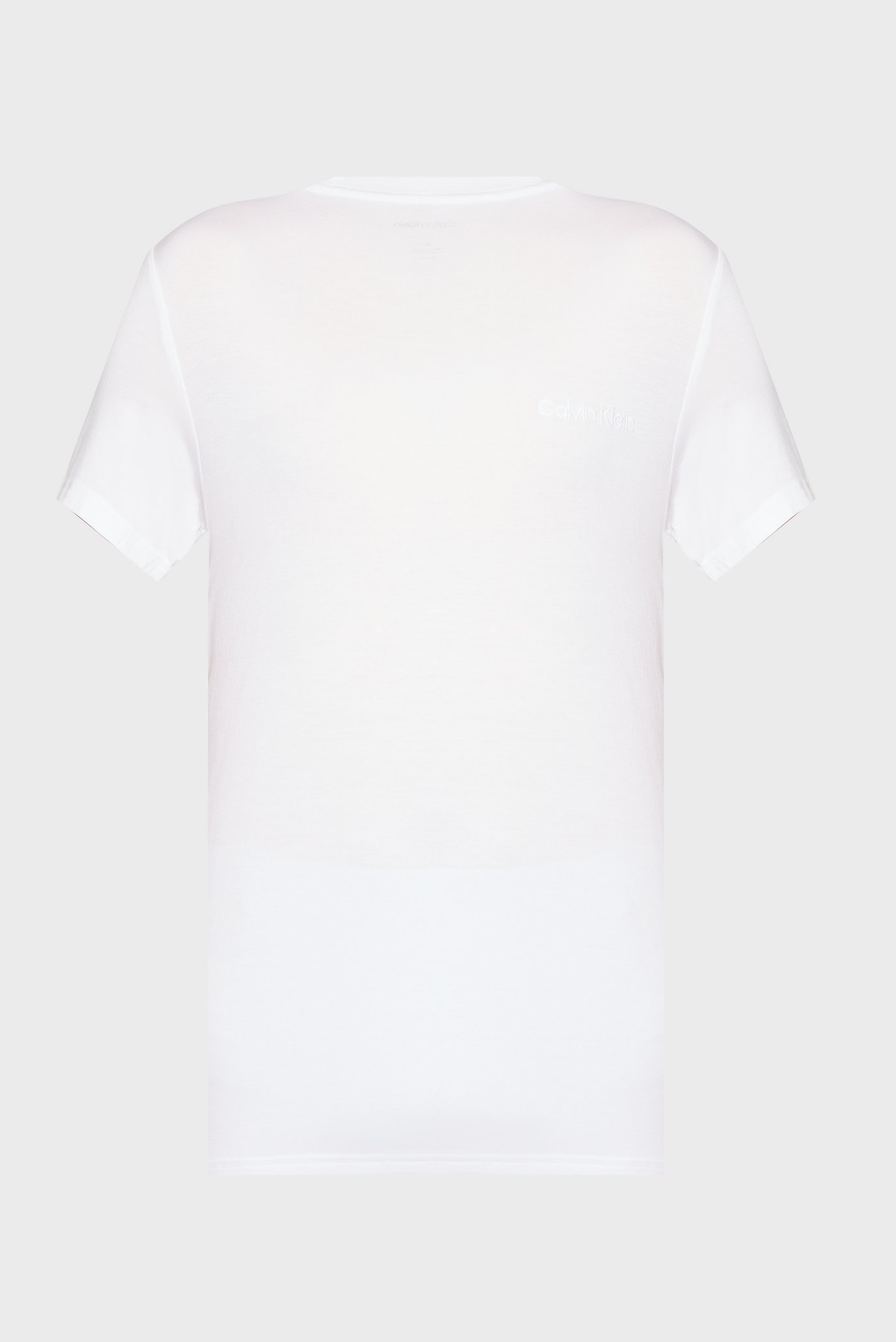 Мужская белая футболка S S CREW NECKCalvin Klein Мужская белая футболка S S CREW NECK 8