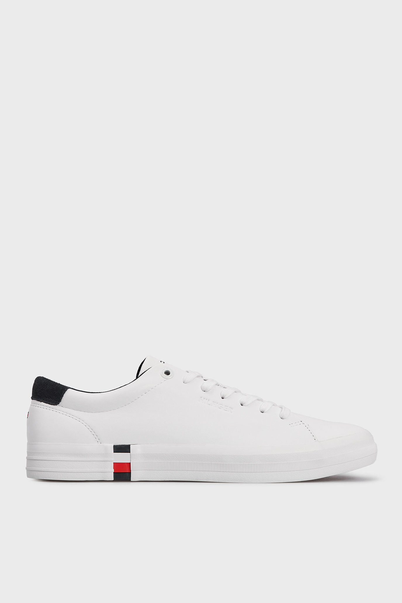 Мужские белые кожаные сникеры PREMIUM CORPORATE VULC SNEAKER 6