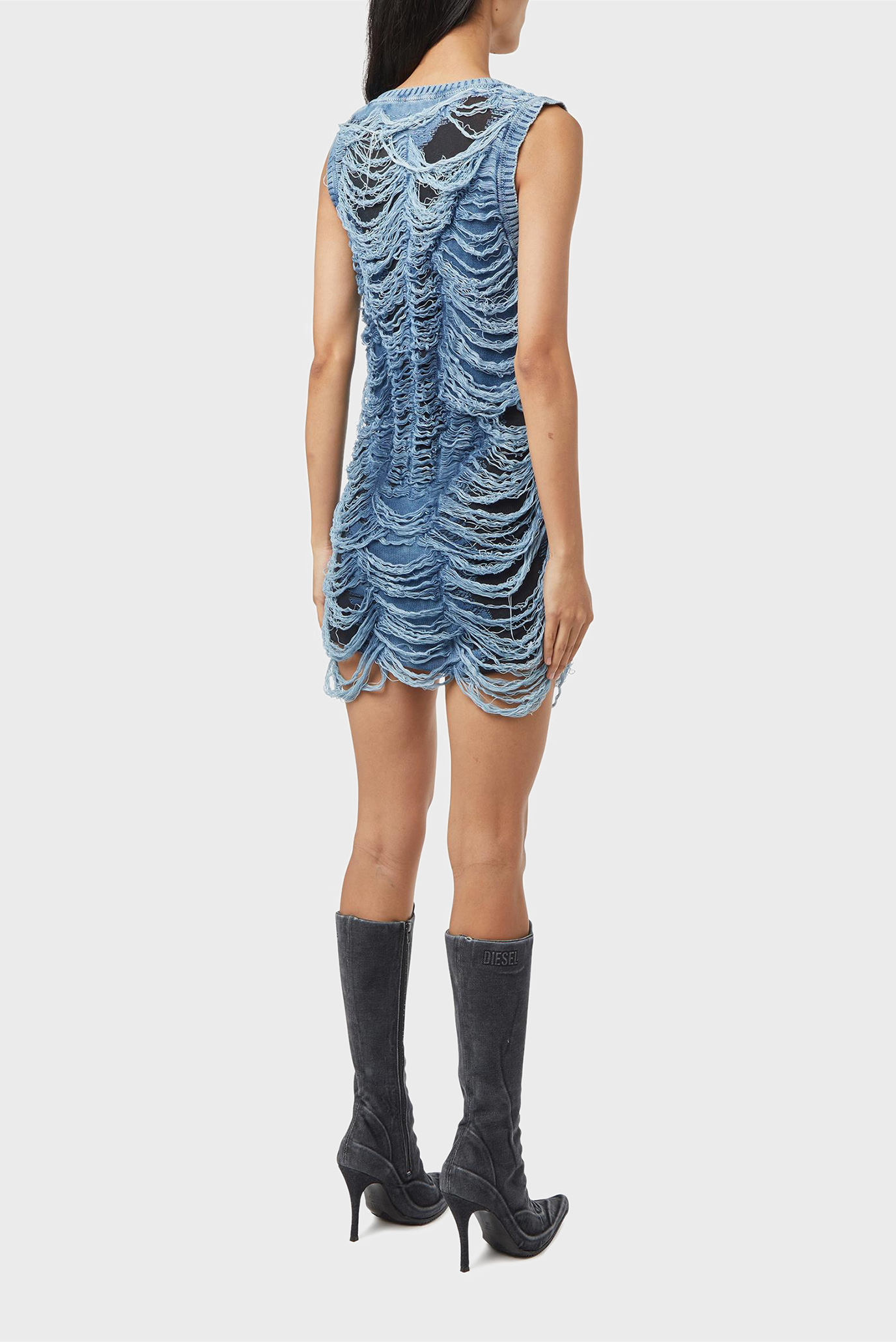 Женское синее платье M-BIANCA 3